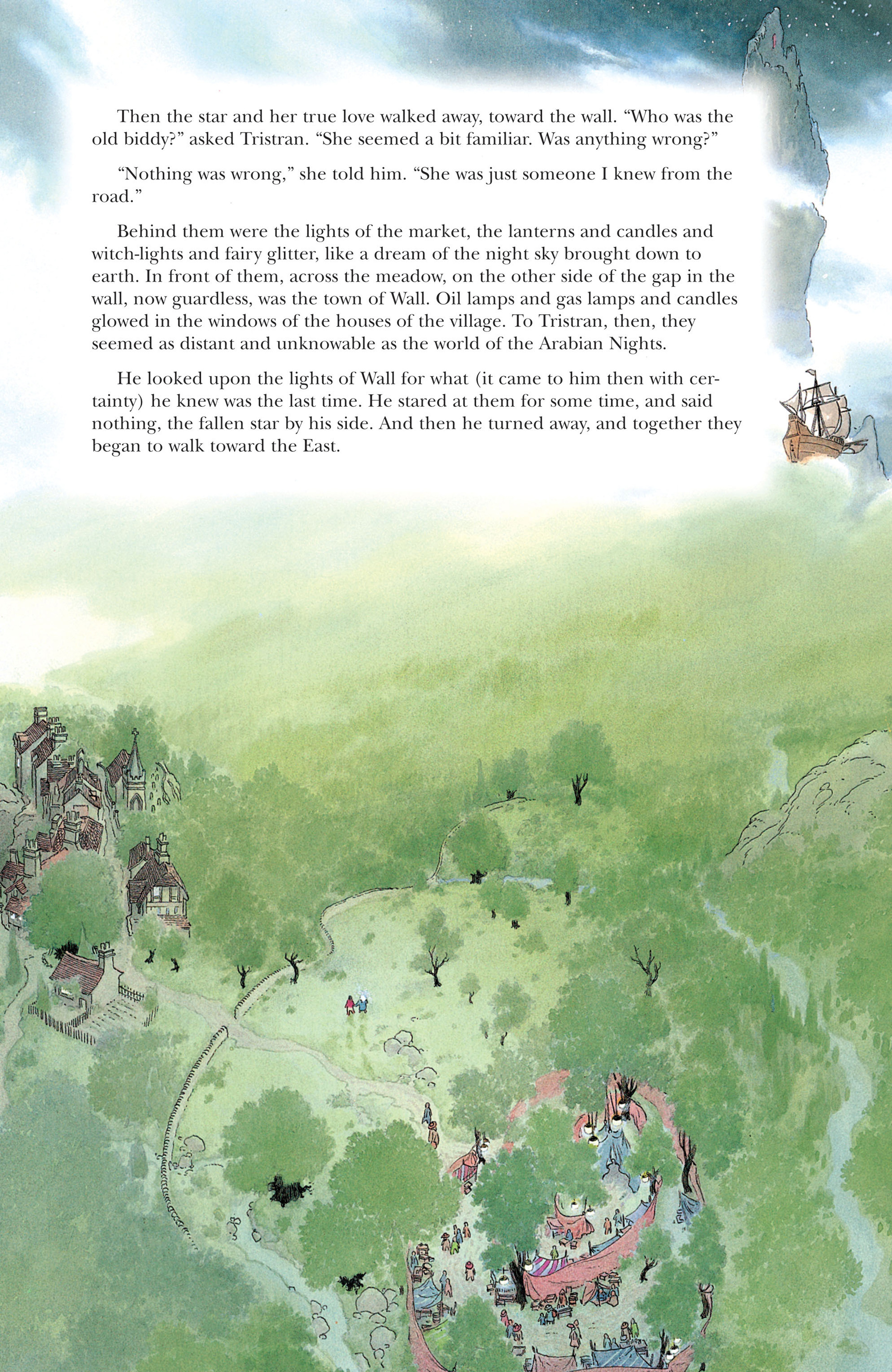 Read online Neil Gaiman and Charles Vess' Stardust comic -  Issue #4 - 60