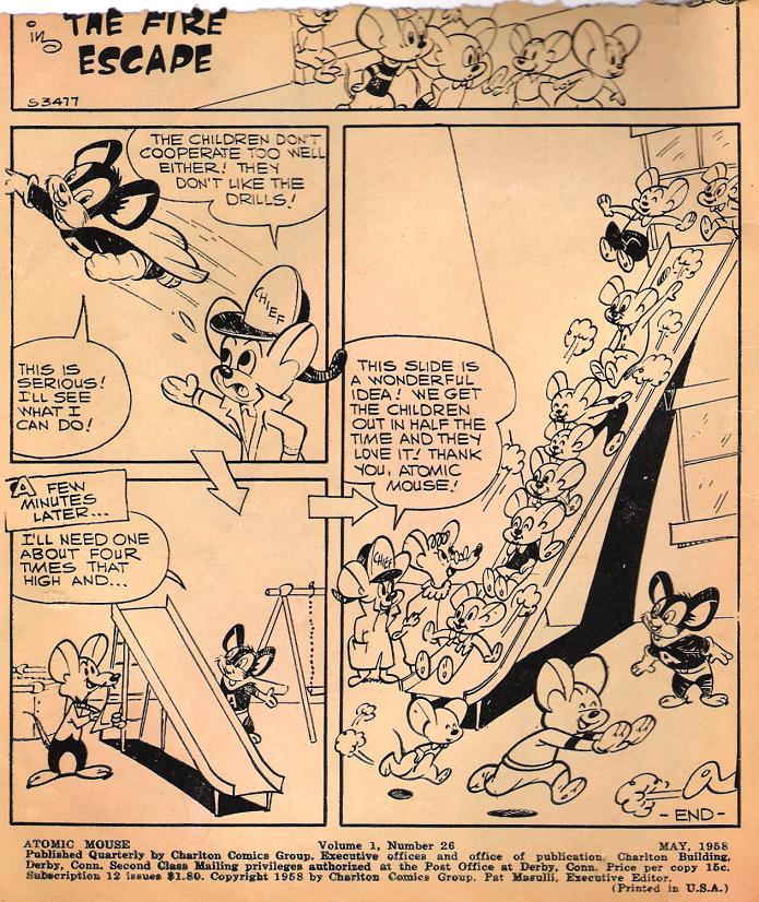 Read online Atomic Mouse comic -  Issue #26 - 2
