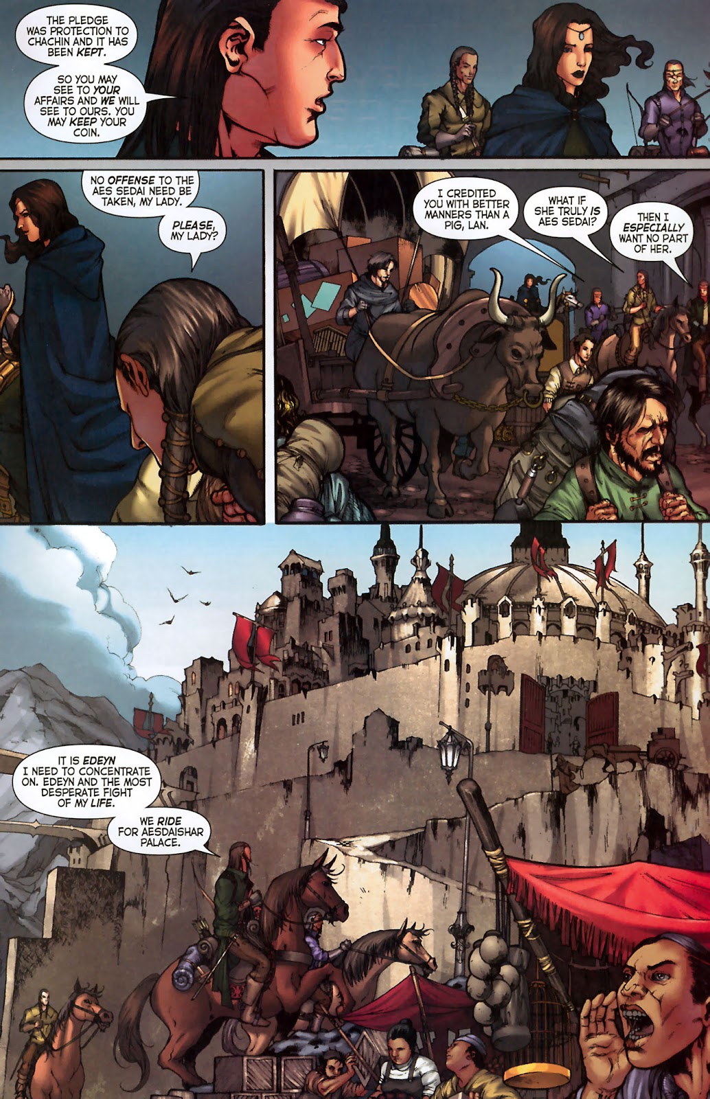 Robert Jordan's The Wheel of Time: New Spring issue 7 - Page 21