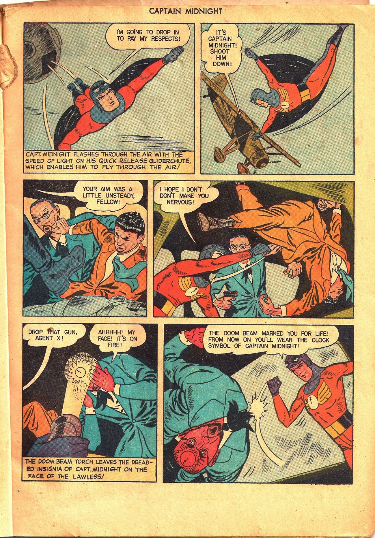 Read online Captain Midnight (1942) comic -  Issue #45 - 11