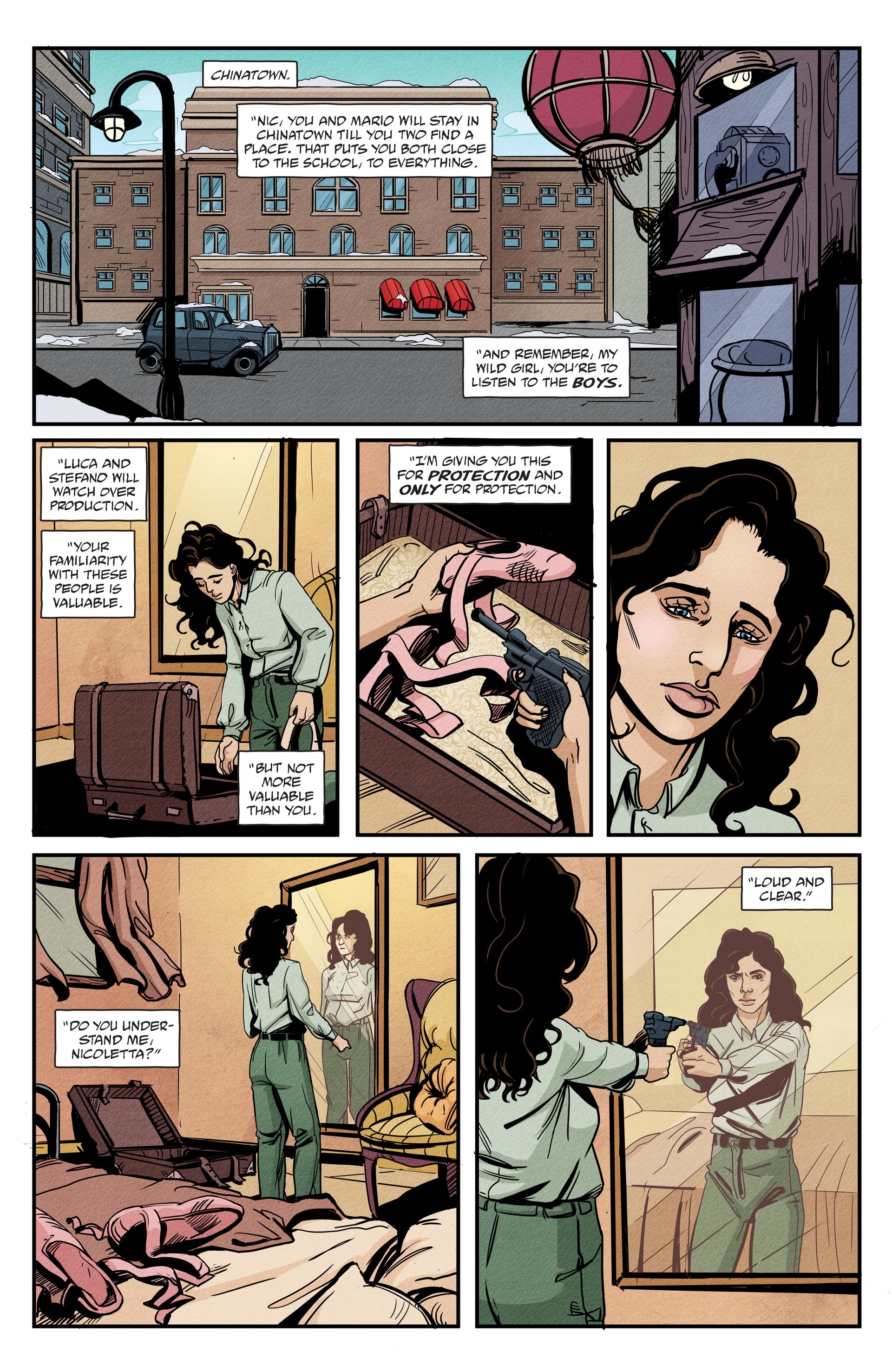 Read online Mafiosa comic -  Issue # TPB - 74