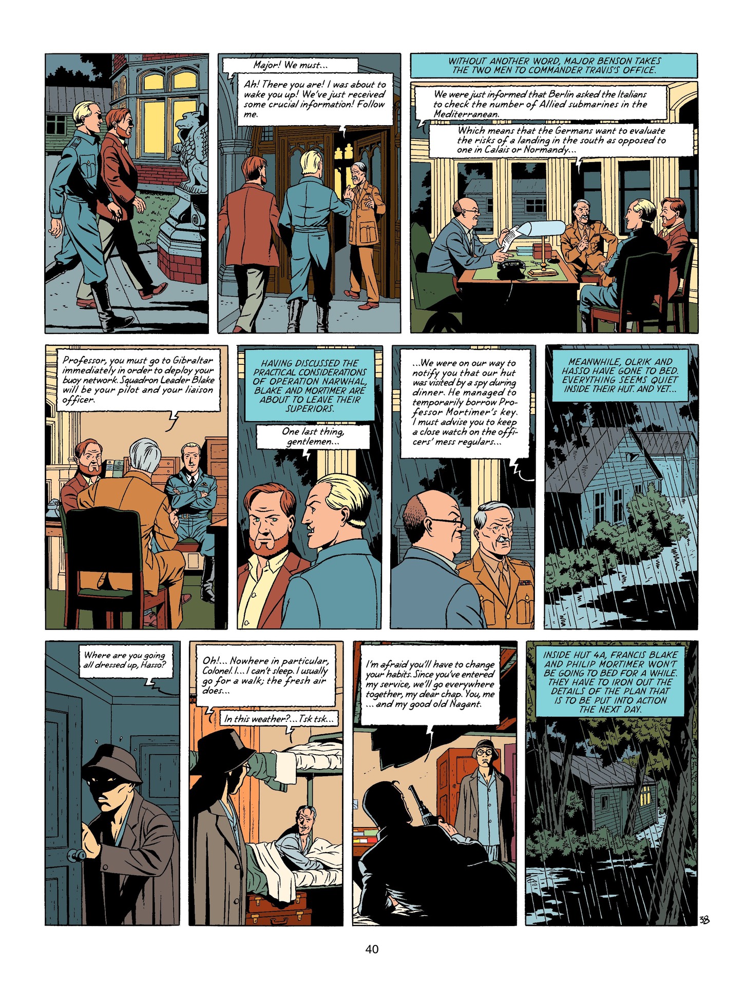 Read online Blake & Mortimer comic -  Issue #21 - 40