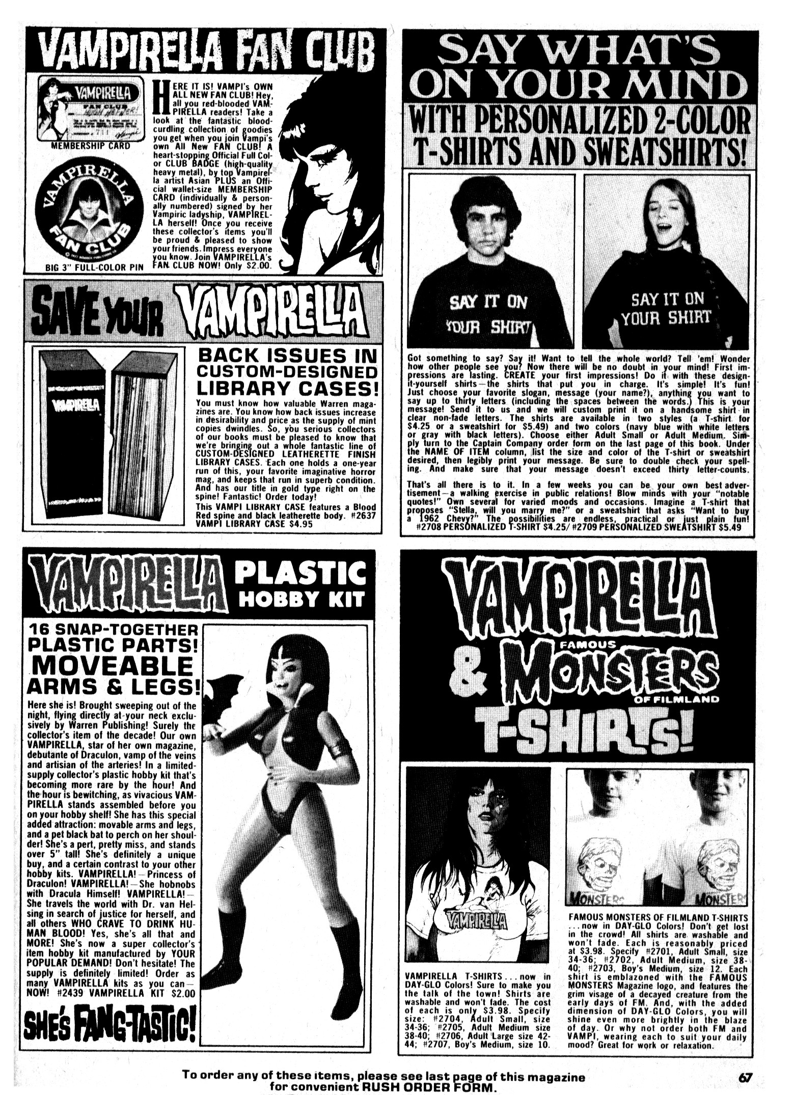 Read online Vampirella (1969) comic -  Issue #40 - 67