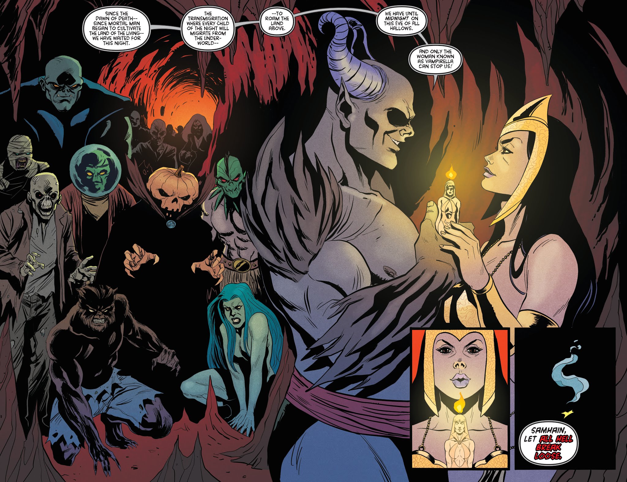 Read online Vampirella: 2018 Halloween Special comic -  Issue # Full - 4