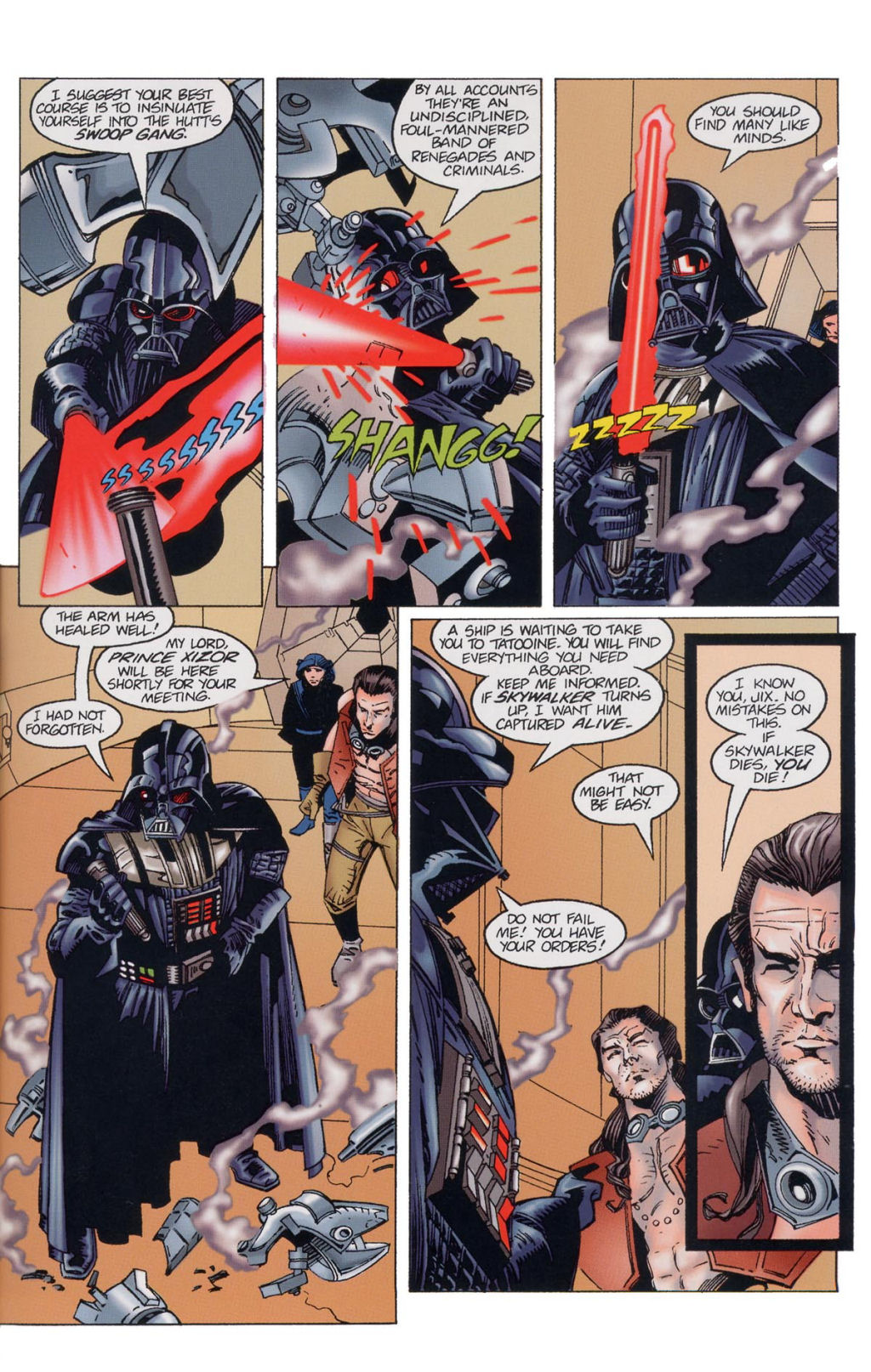 Read online Star Wars: Shadows of the Empire comic -  Issue #2 - 5