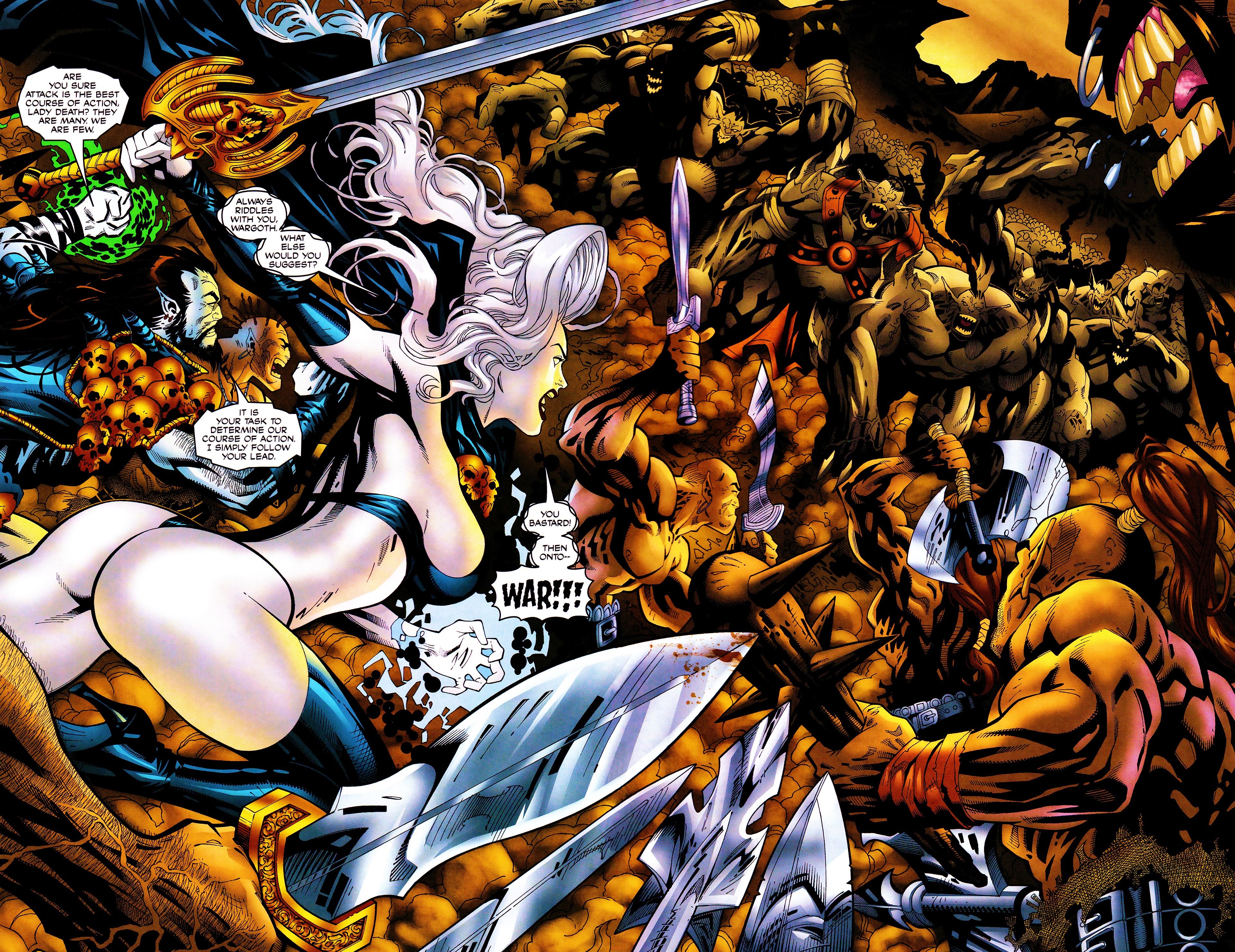 Read online Brian Pulido's Lady Death: Abandon All Hope comic -  Issue #0.5 - 4