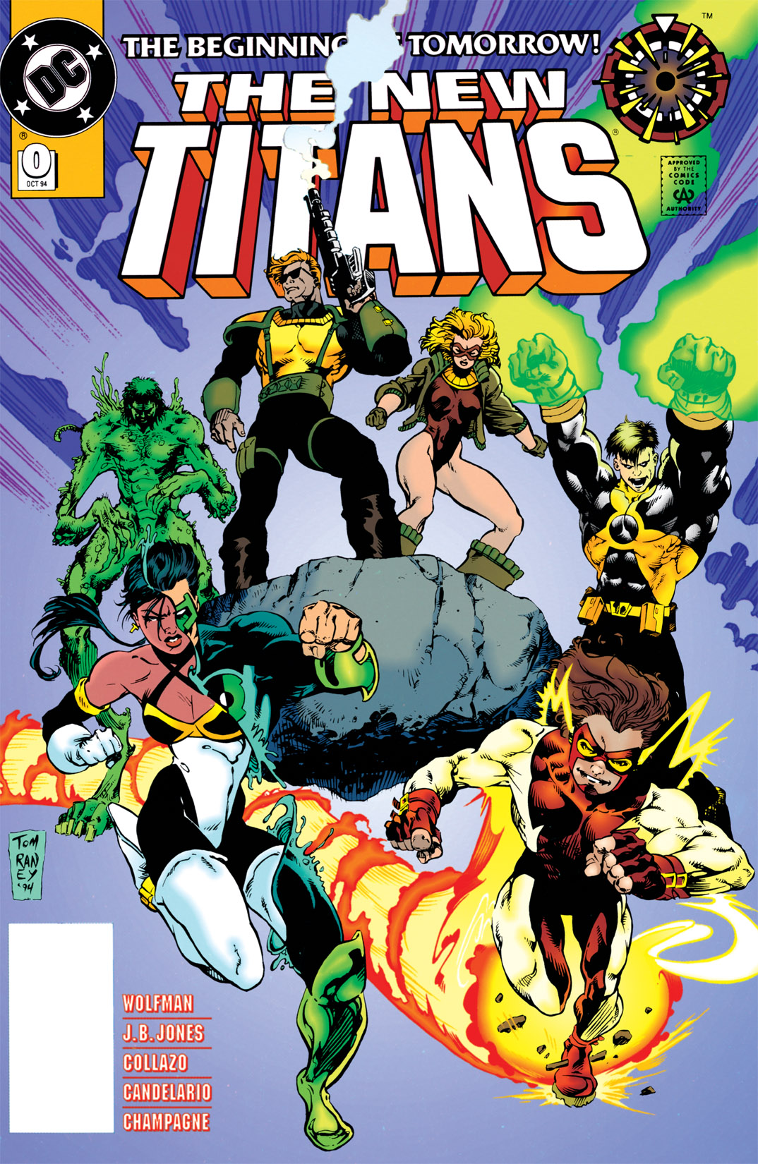 Read online The New Titans (1988) comic -  Issue #0 - 1
