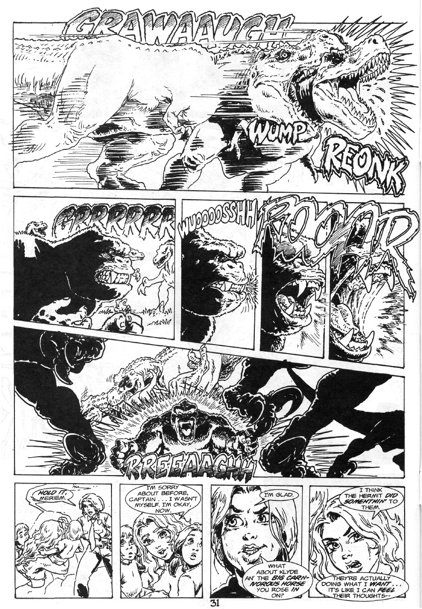 Read online Cavewoman: Rain comic -  Issue #8 - 33