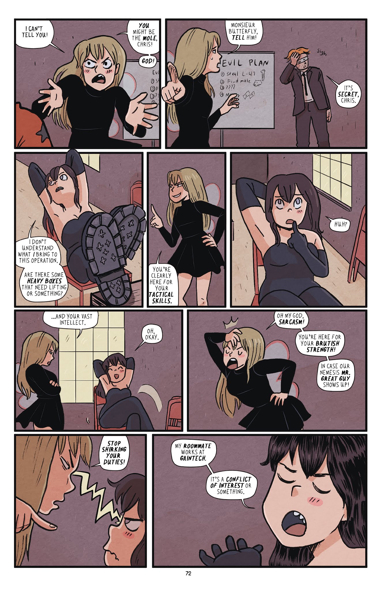 Read online Henchgirl comic -  Issue # (2015) _TPB (Part 1) - 74