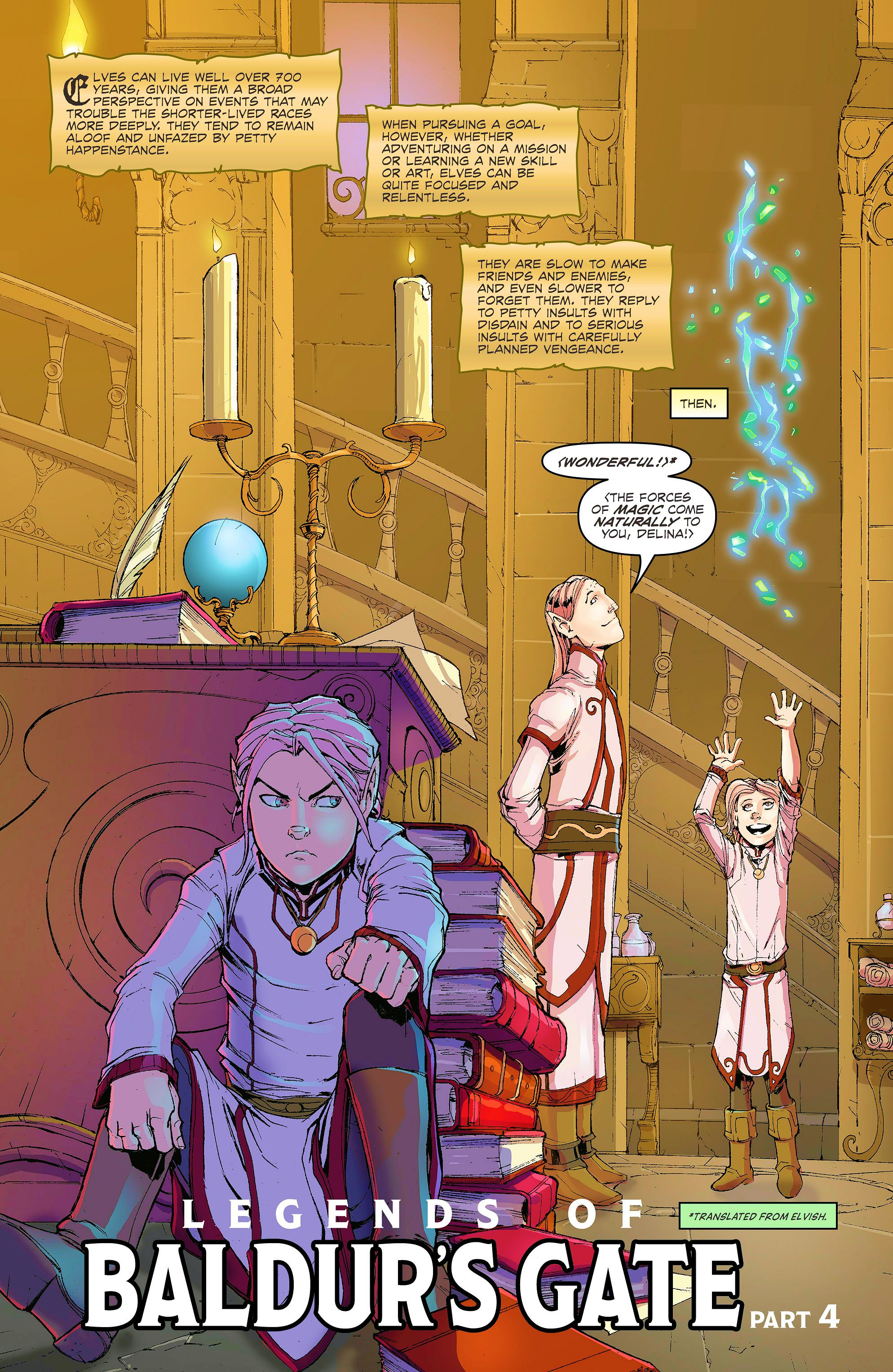 Read online Dungeons & Dragons: Legends of Baldur's Gate comic -  Issue #4 - 3