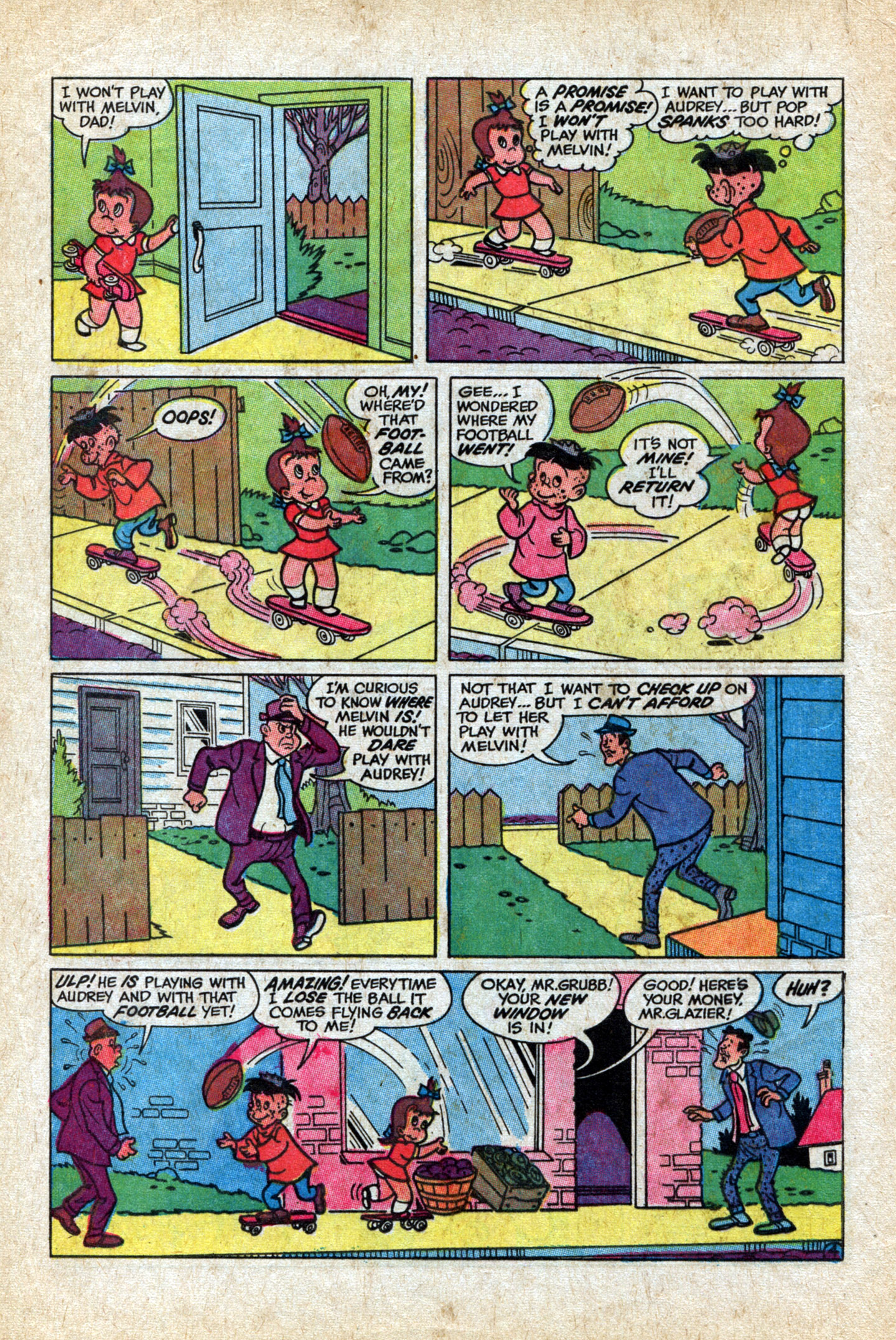 Read online Little Audrey And Melvin comic -  Issue #33 - 8