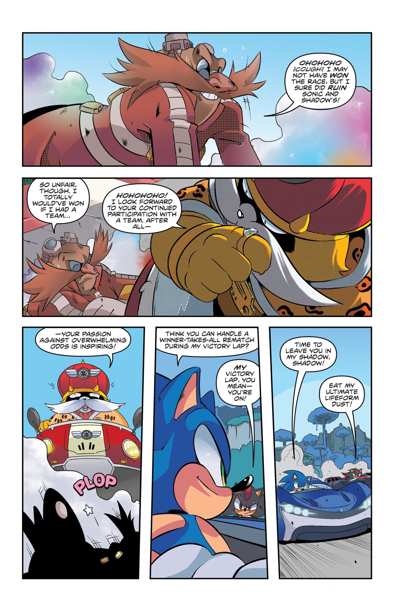 Read online Team Sonic Racing One-Shot comic -  Issue # Full - 21