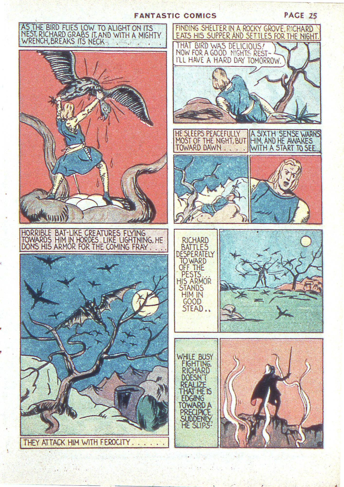 Read online Fantastic Comics comic -  Issue #3 - 28