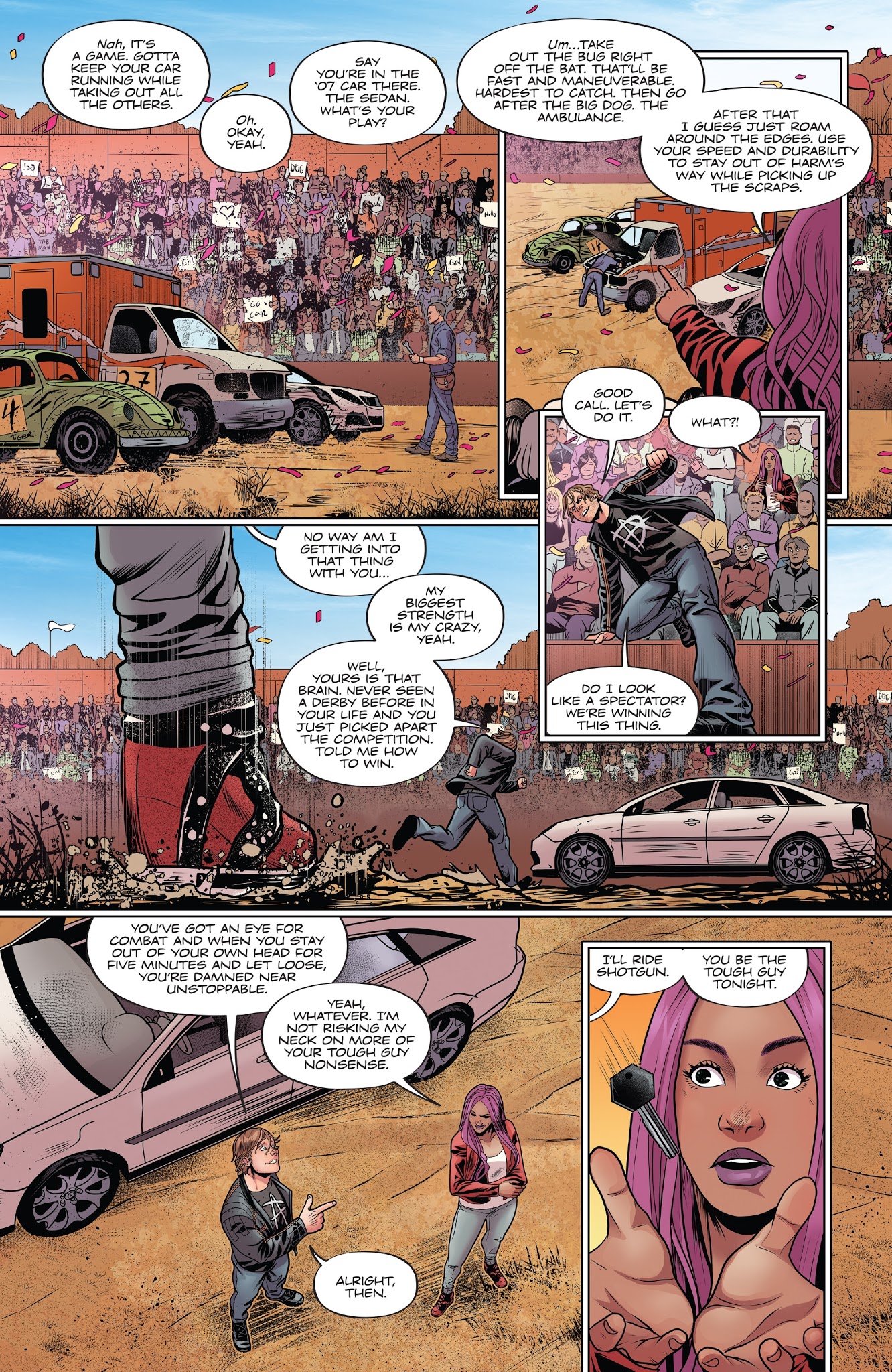 Read online WWE comic -  Issue #6 - 11