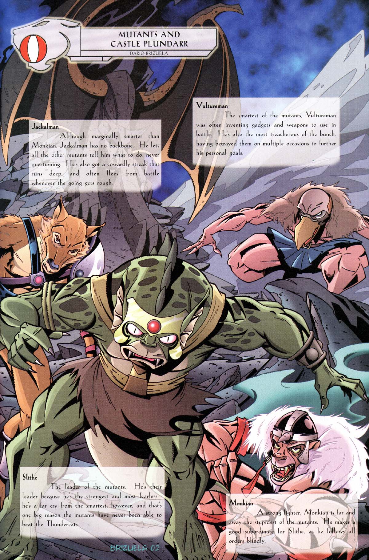 Read online ThunderCats Sourcebook comic -  Issue # Full - 29