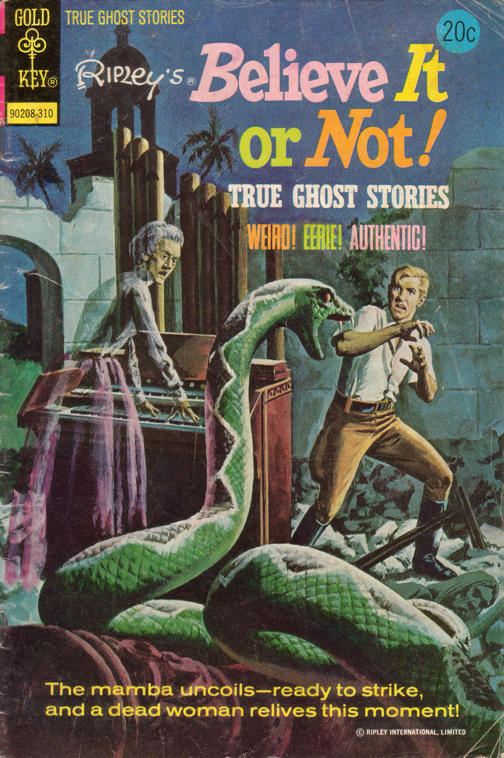 Read online Ripley's Believe it or Not! (1965) comic -  Issue #43 - 1