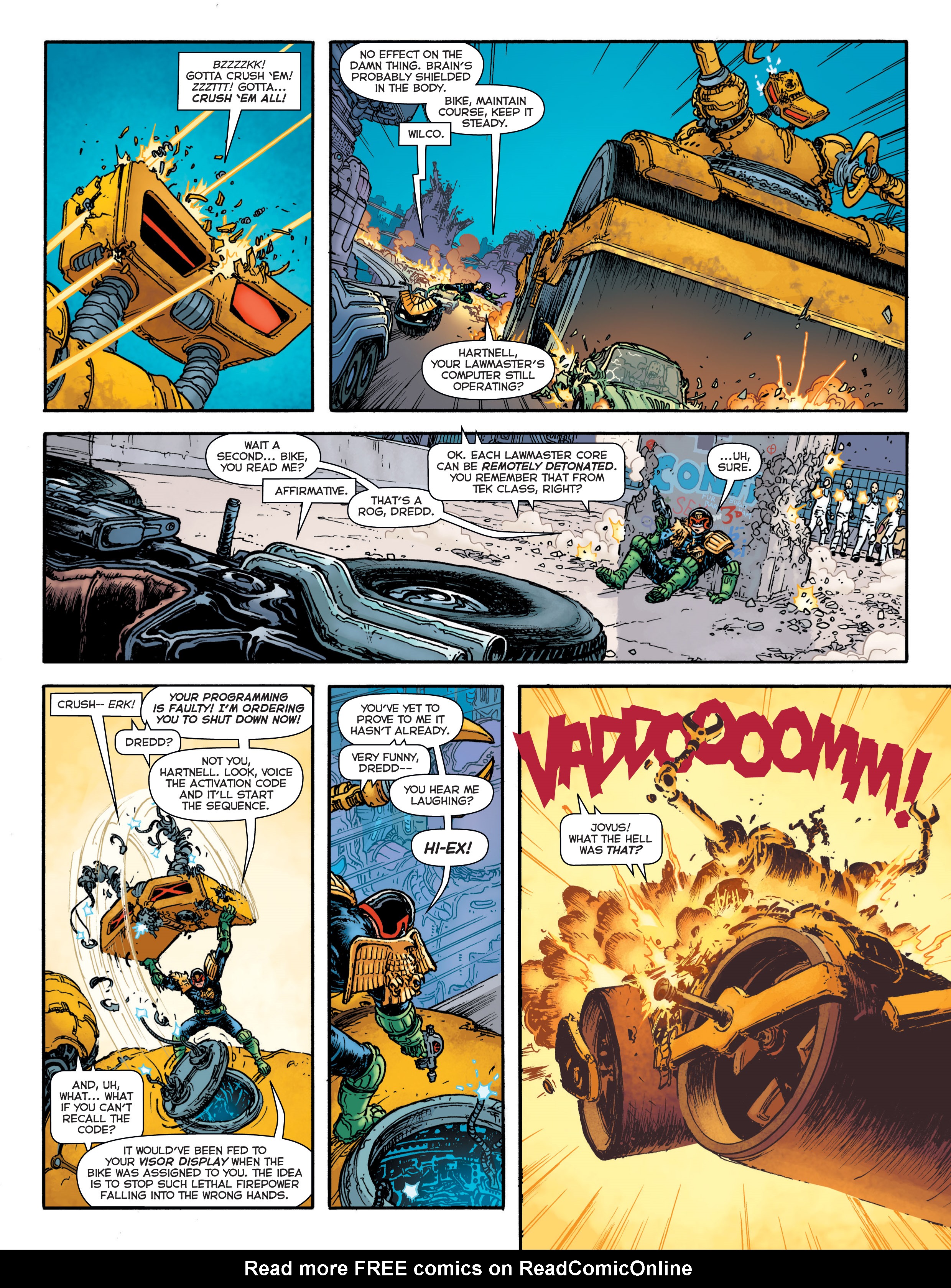 Read online Free Comic Book Day 2014 comic -  Issue # 2000 AD - 6