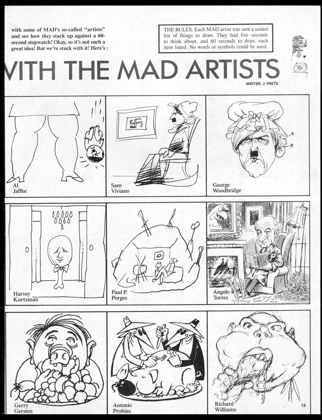 Read online MAD comic -  Issue #284 - 17