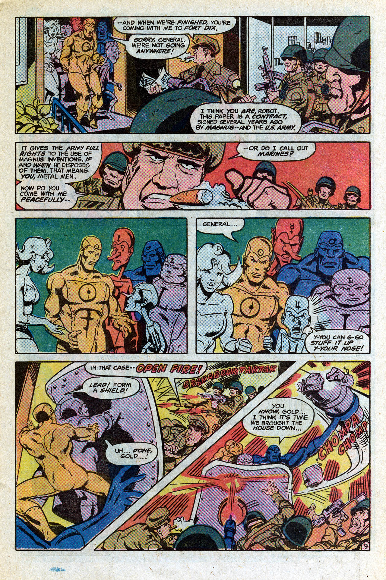 Read online Metal Men (1963) comic -  Issue #56 - 15