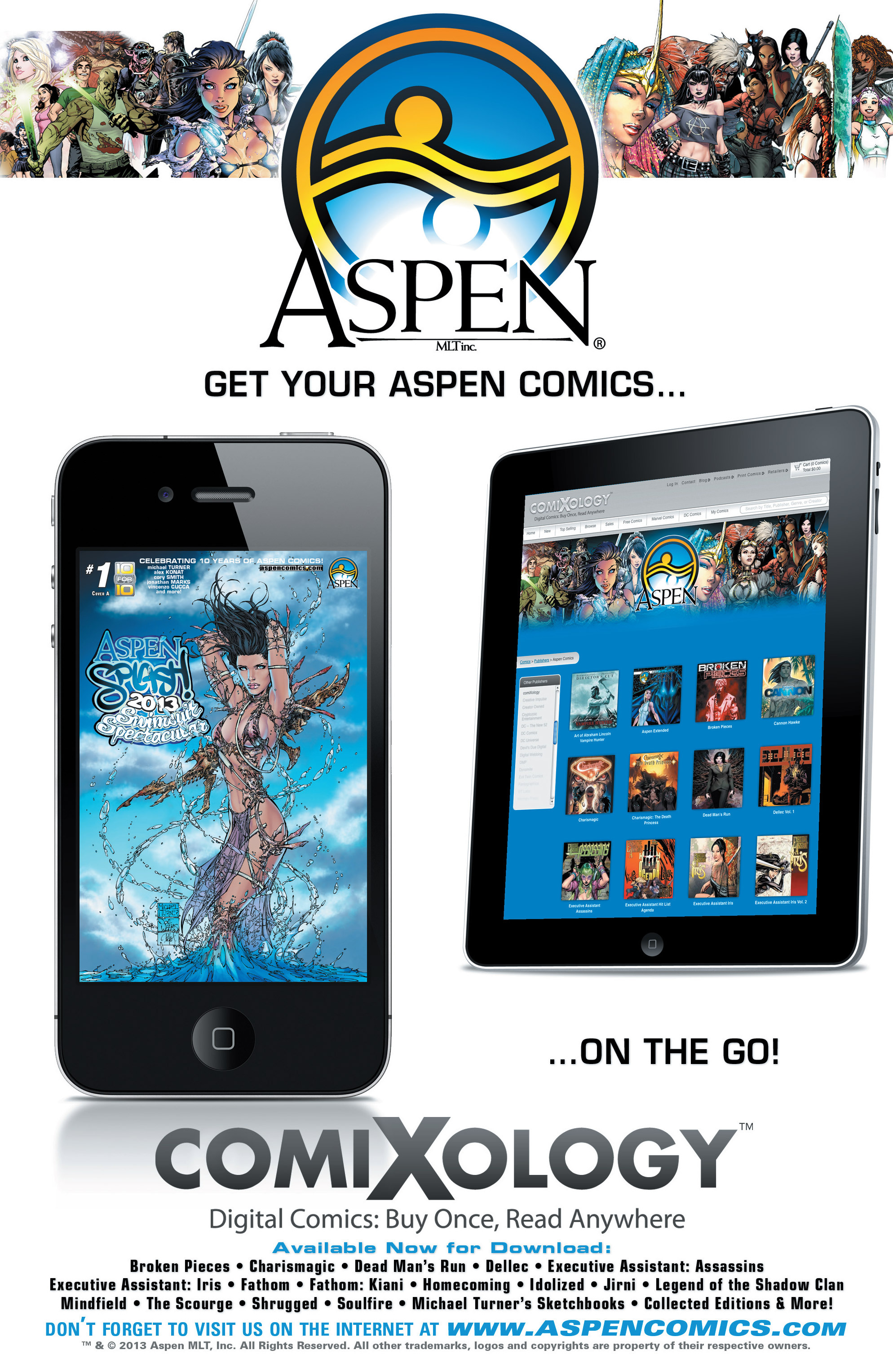 Read online Aspen Splash: Swimsuit Spectacular comic -  Issue # Issue 2013 - 34