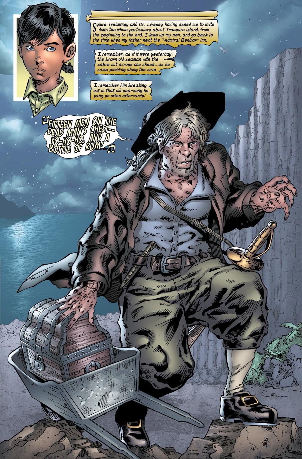 Read online Treasure Island comic -  Issue #1 - 2