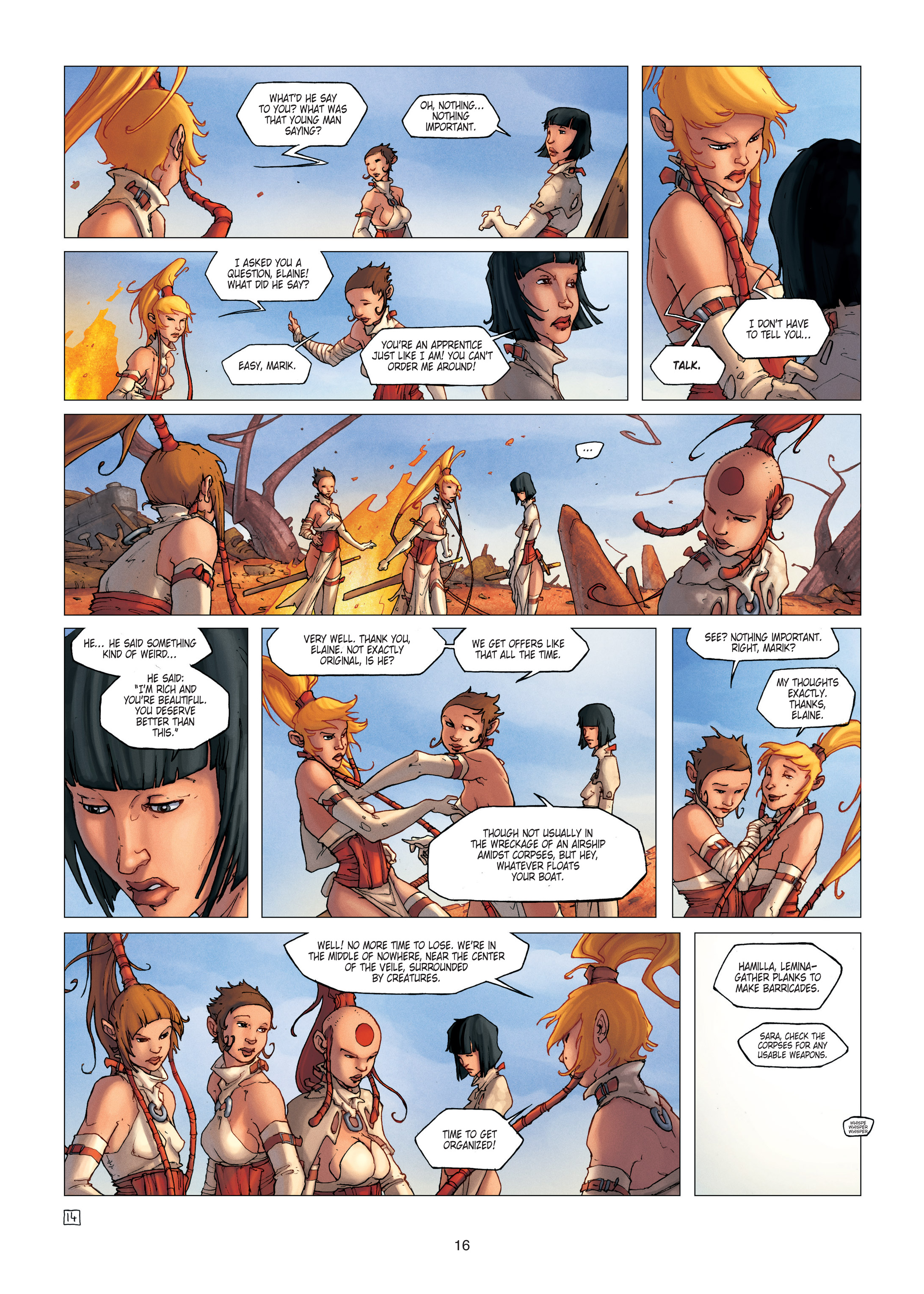 Read online Chronicles of the Dragon Knights comic -  Issue #10 - 16