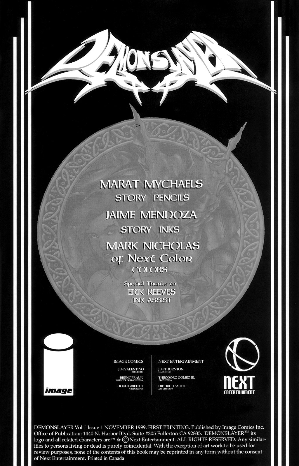 Read online Demonslayer (1999) comic -  Issue #1 - 2