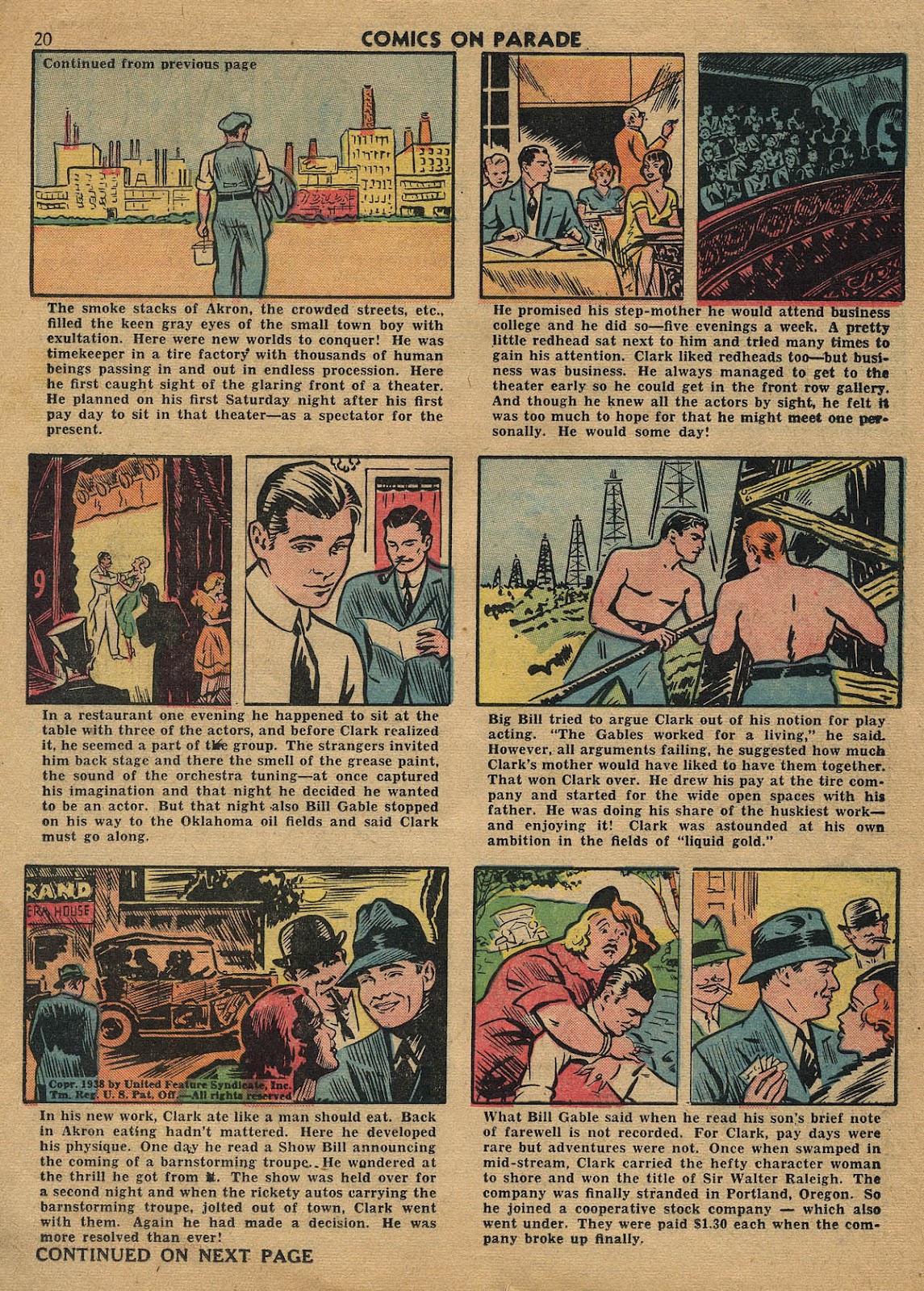 Comics on Parade issue 9 - Page 22