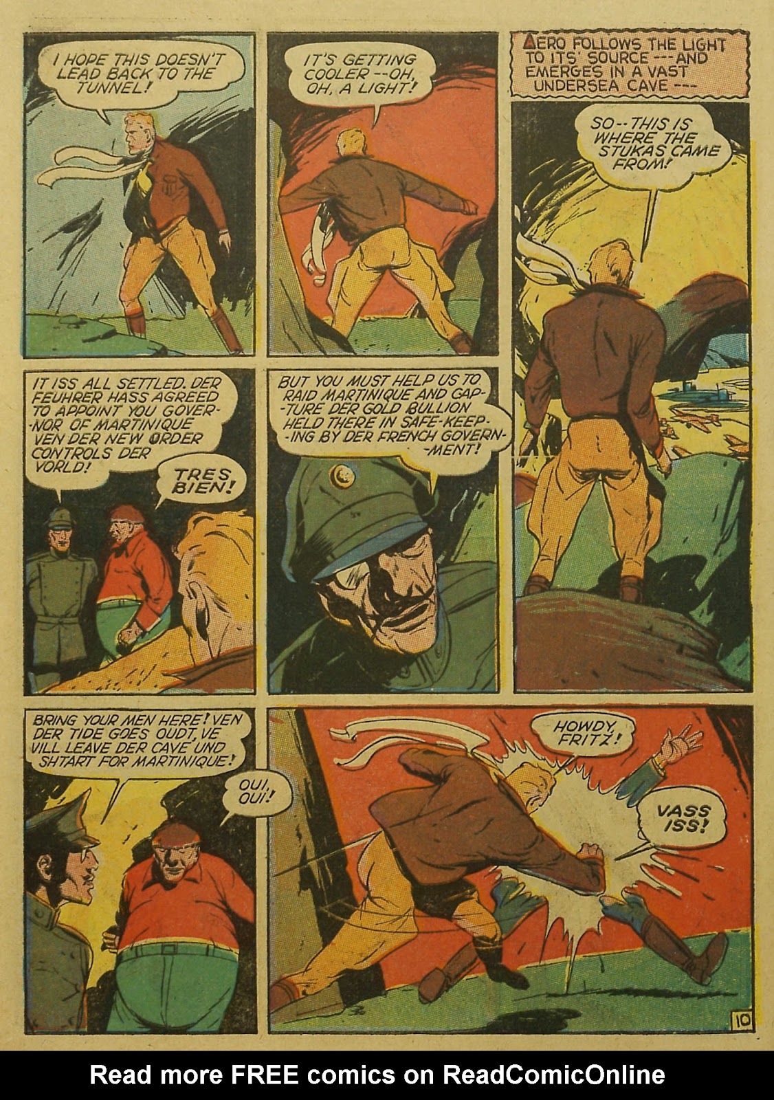 Captain Aero Comics issue 3 - Page 12