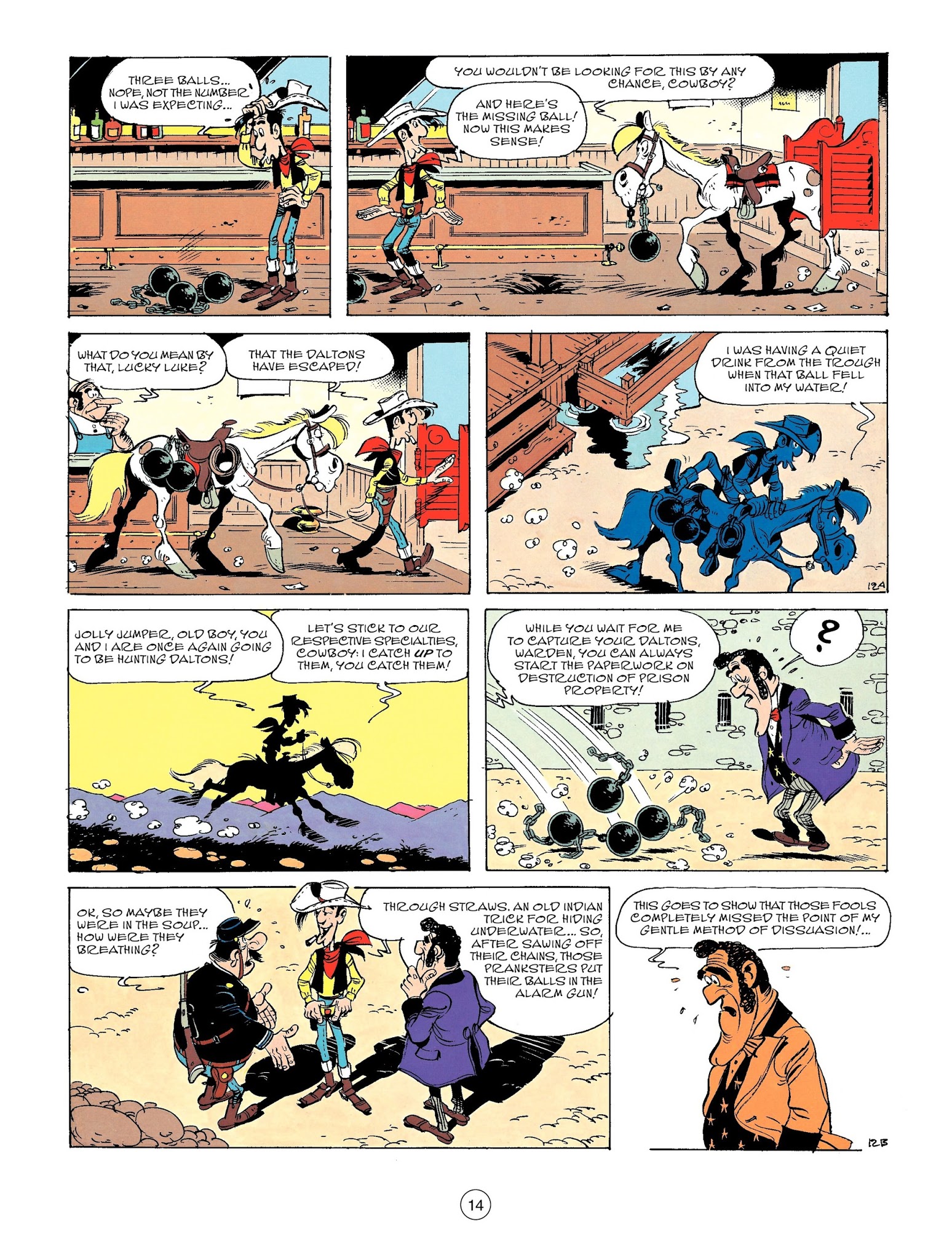 Read online A Lucky Luke Adventure comic -  Issue #58 - 14