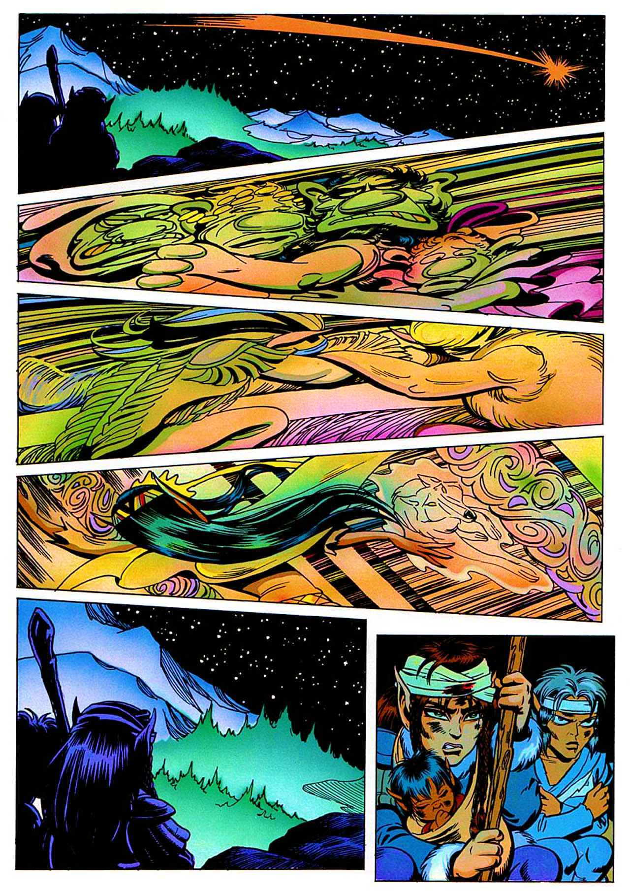Read online ElfQuest: Kings of the Broken Wheel comic -  Issue #3 - 16
