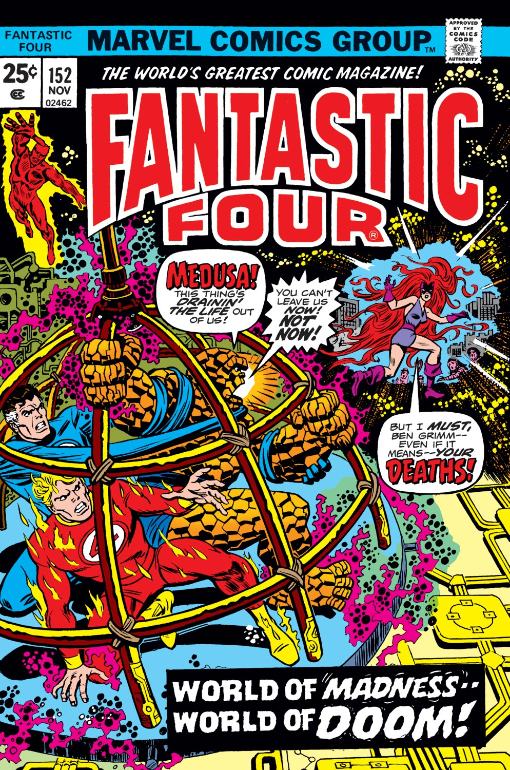 Read online Fantastic Four (1961) comic -  Issue #152 - 1