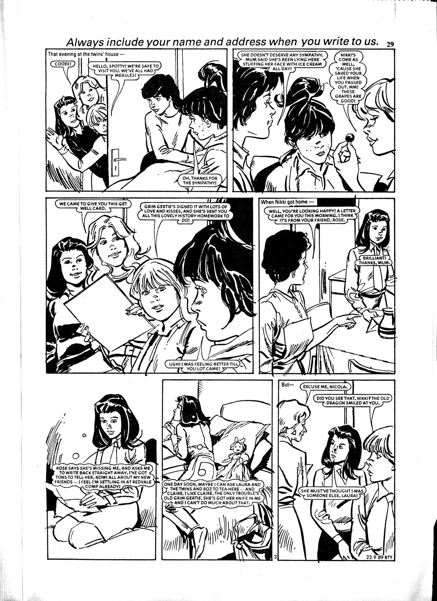 Read online Bunty comic -  Issue #1654 - 29