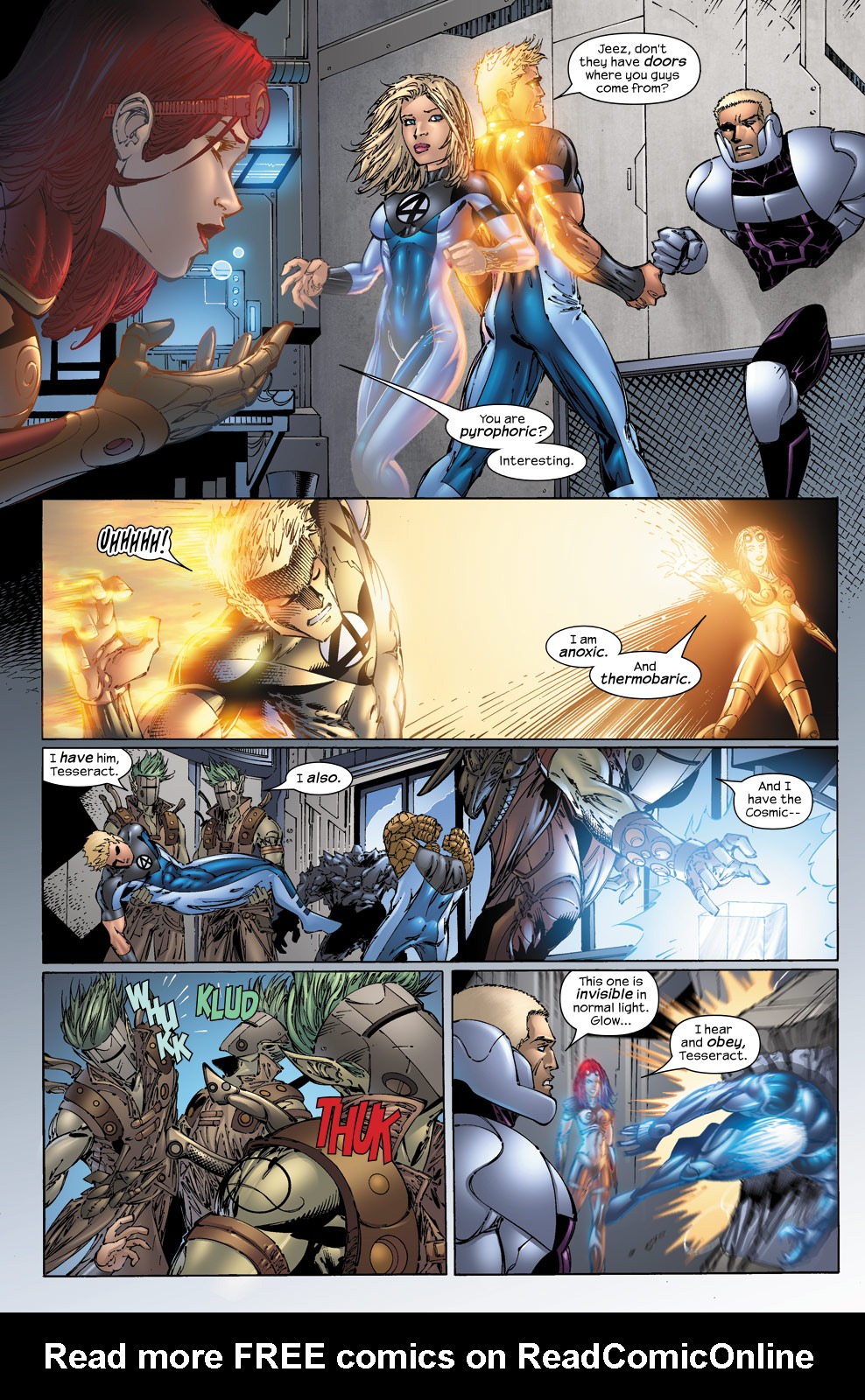 Read online Ultimate Fantastic Four (2004) comic -  Issue #50 - 17