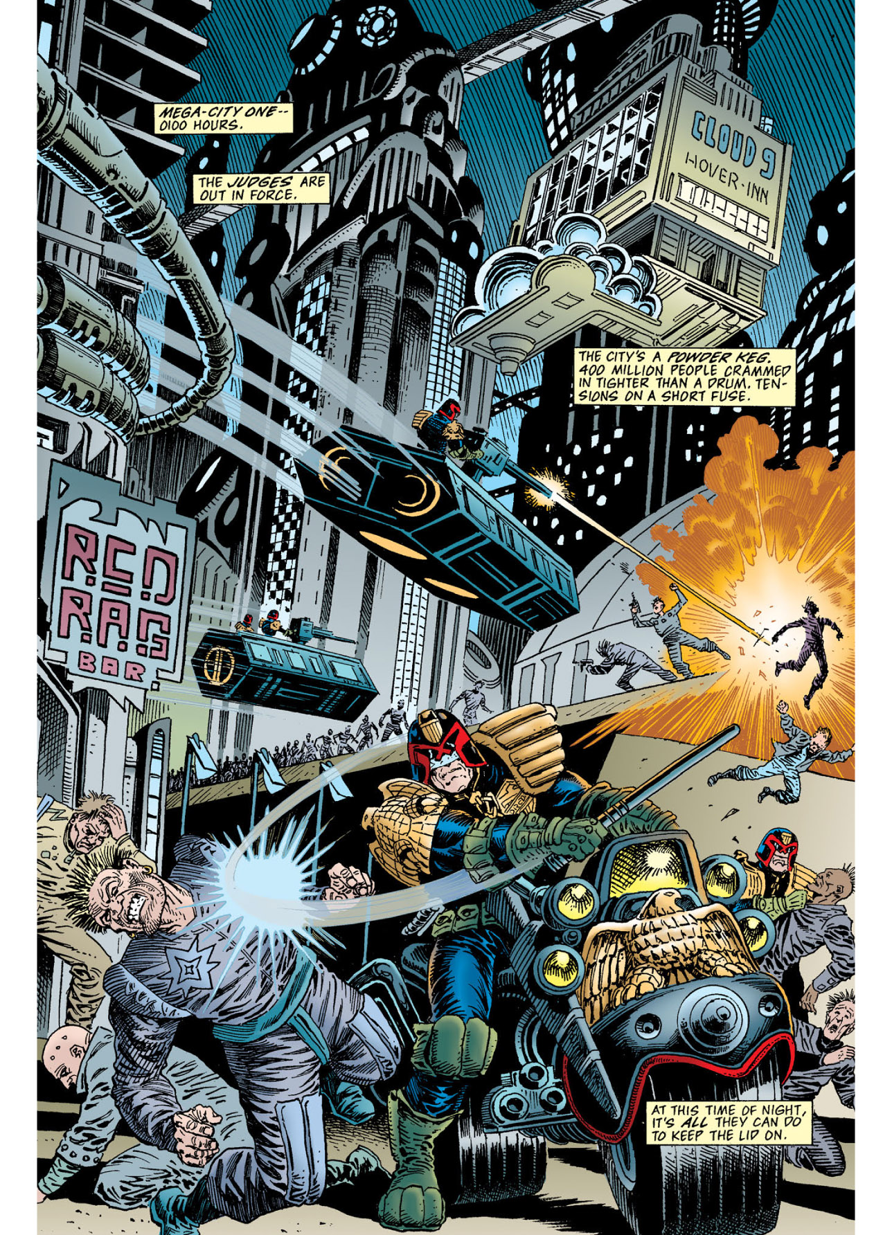 Read online Judge Dredd: The Complete Case Files comic -  Issue # TPB 27 - 240