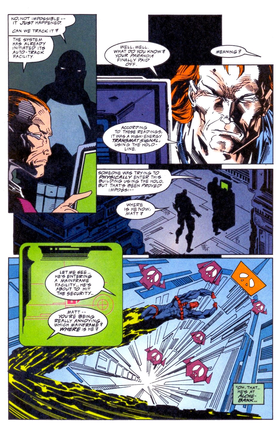 Read online Punisher 2099 comic -  Issue #22 - 17