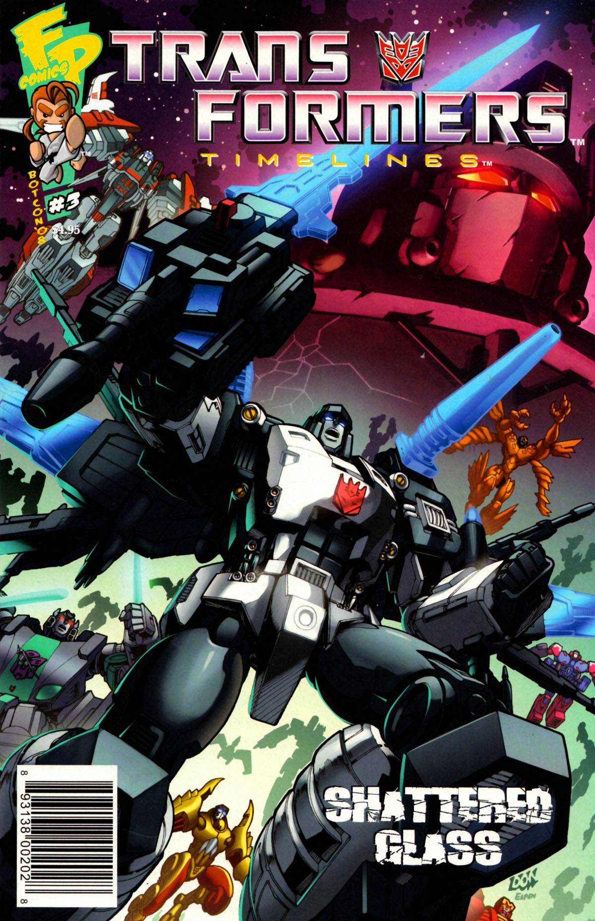 Read online Transformers: Timelines comic -  Issue #3 - 1