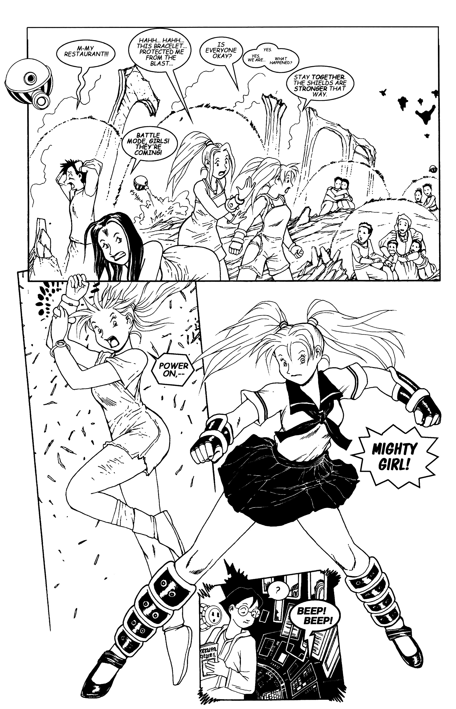 Read online Battle Girlz comic -  Issue #2 - 16