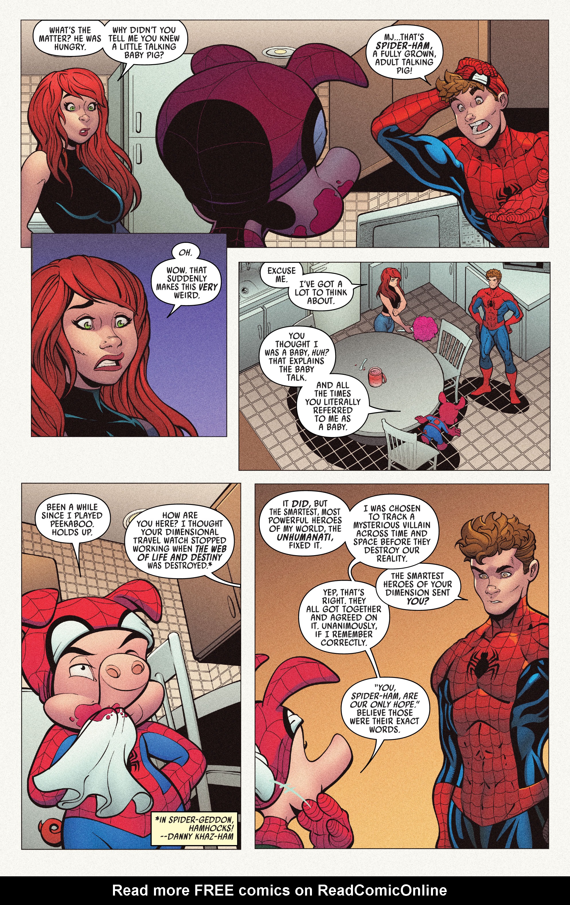 Read online Spider-Ham comic -  Issue #2 - 6