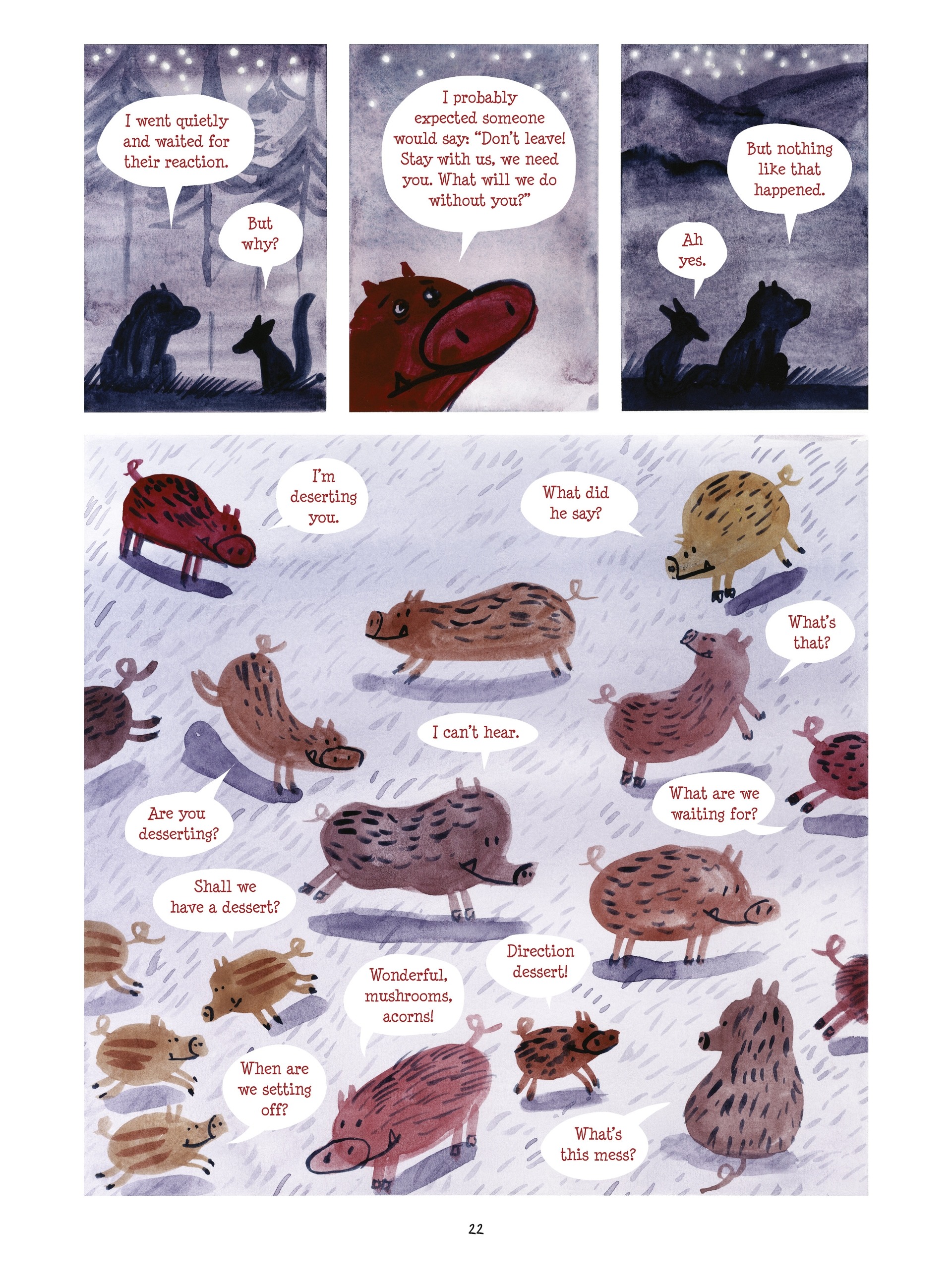 Read online Tiny Fox and Great Boar comic -  Issue #4 - 22