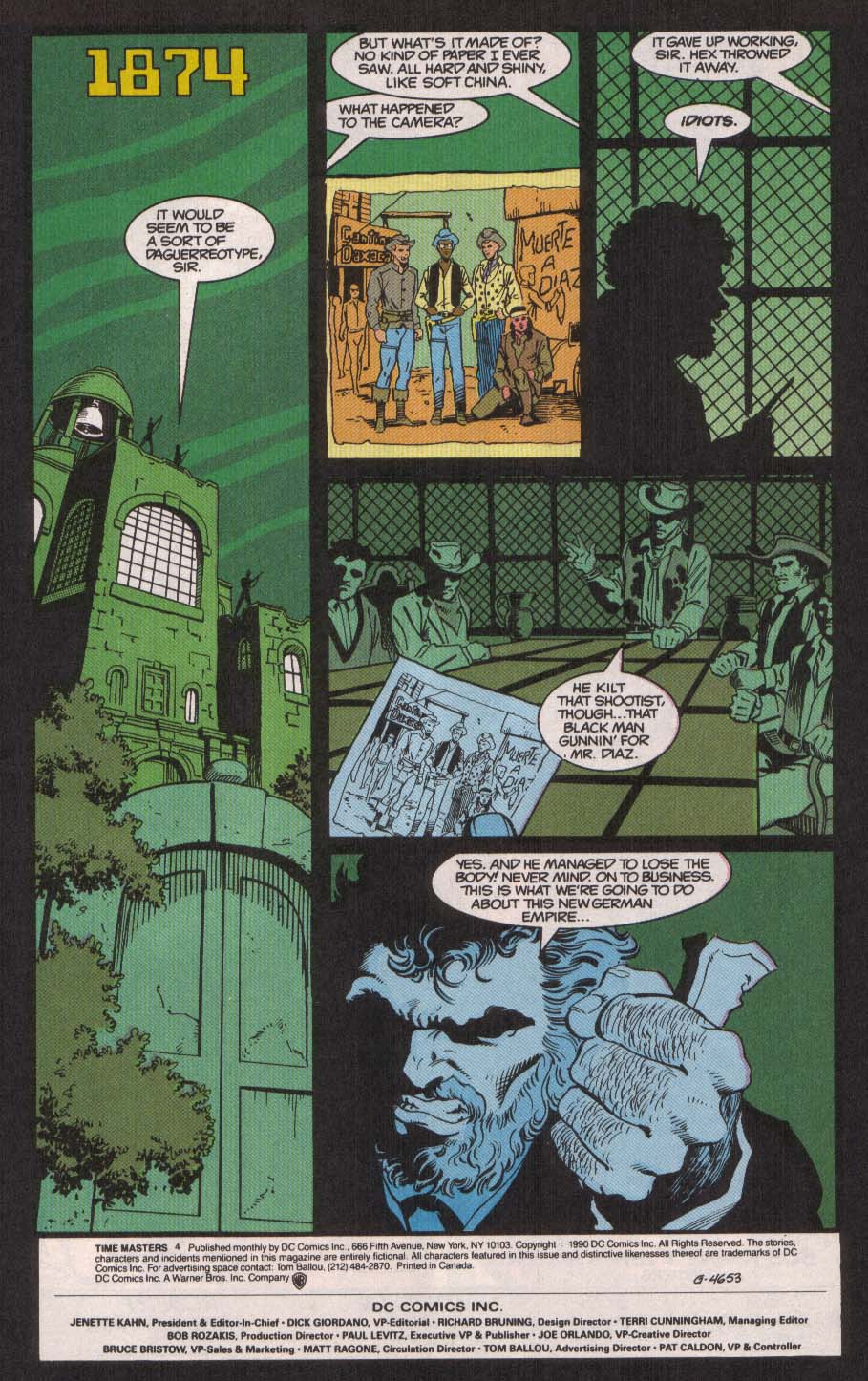 Read online Time Masters comic -  Issue #4 - 3
