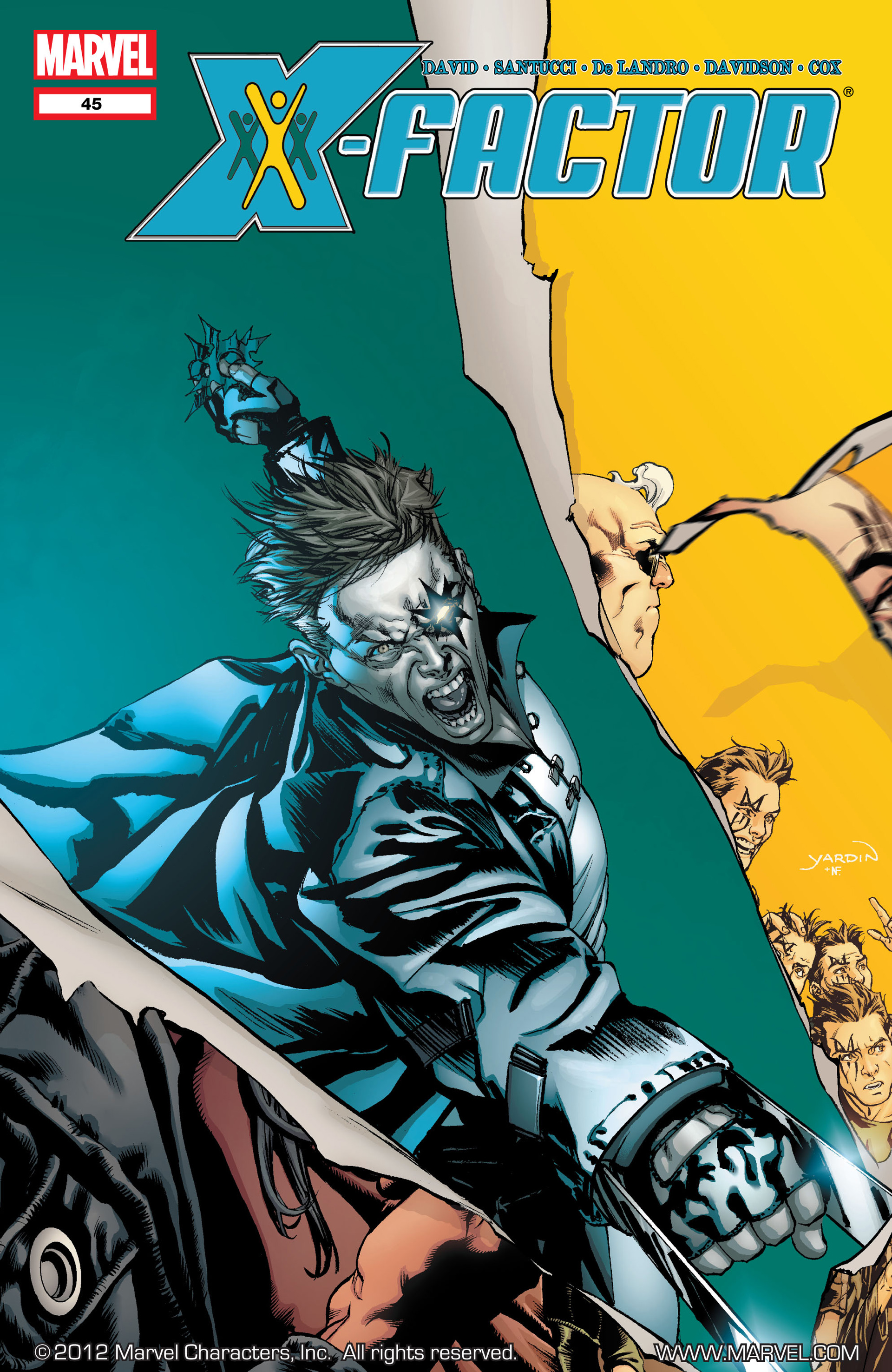 Read online X-Factor (2006) comic -  Issue #45 - 1