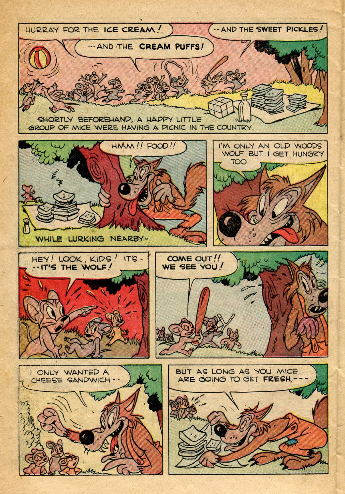 Read online Paul Terry's Mighty Mouse Comics comic -  Issue #19 - 28