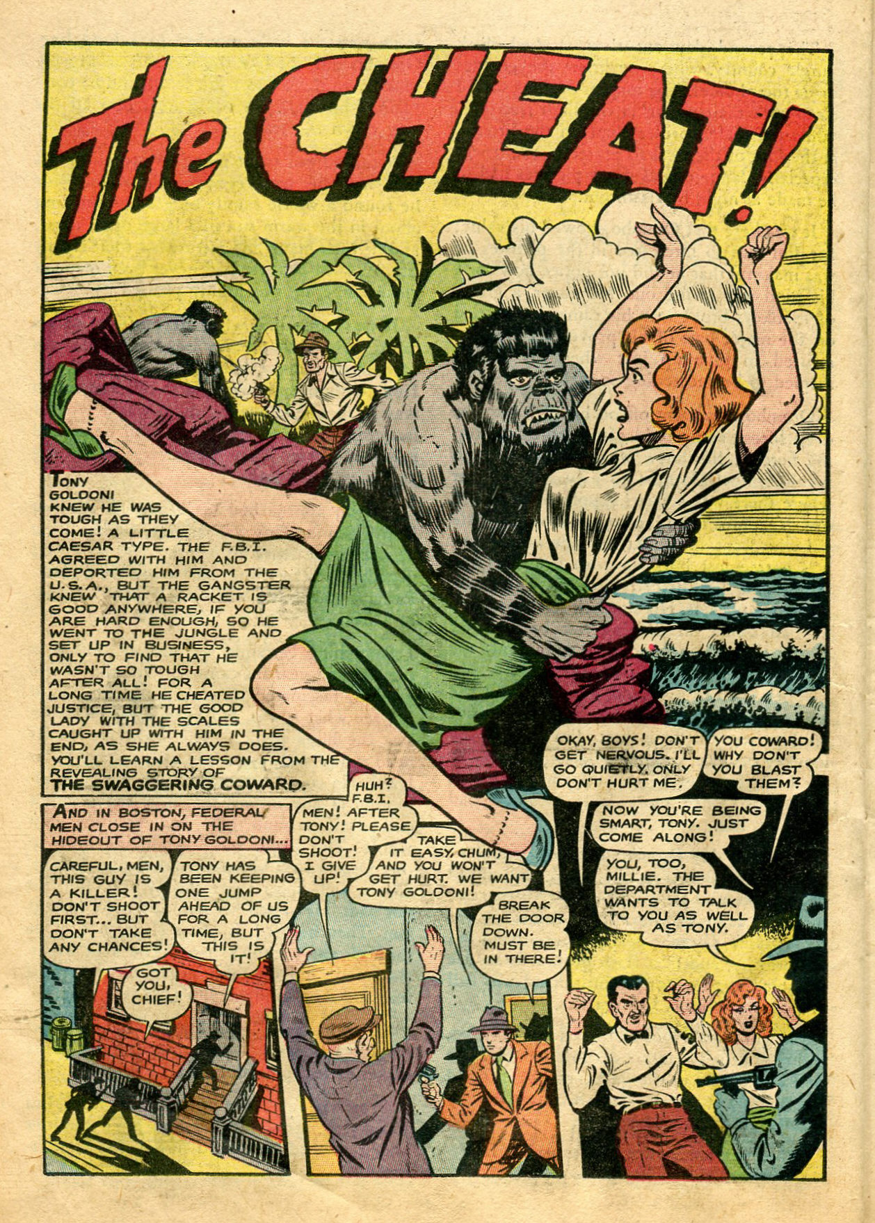 Read online Jungle Jo (1950) comic -  Issue # Full - 22