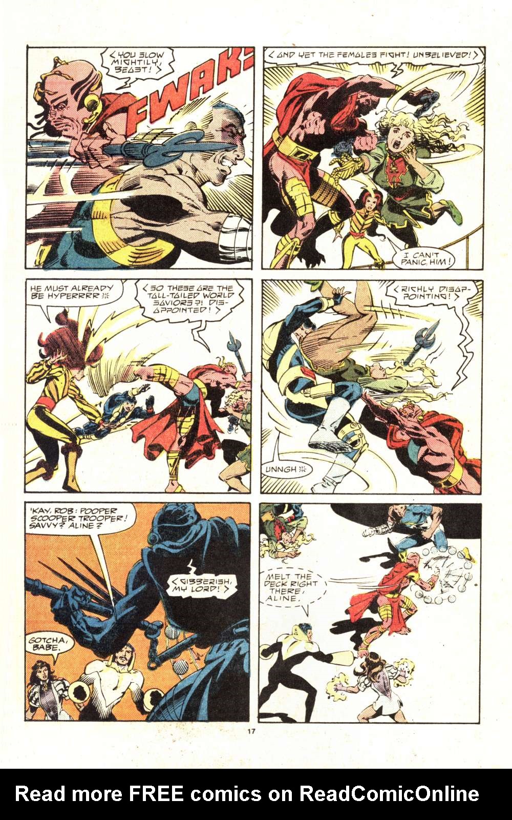 Read online Strikeforce: Morituri comic -  Issue #11 - 18