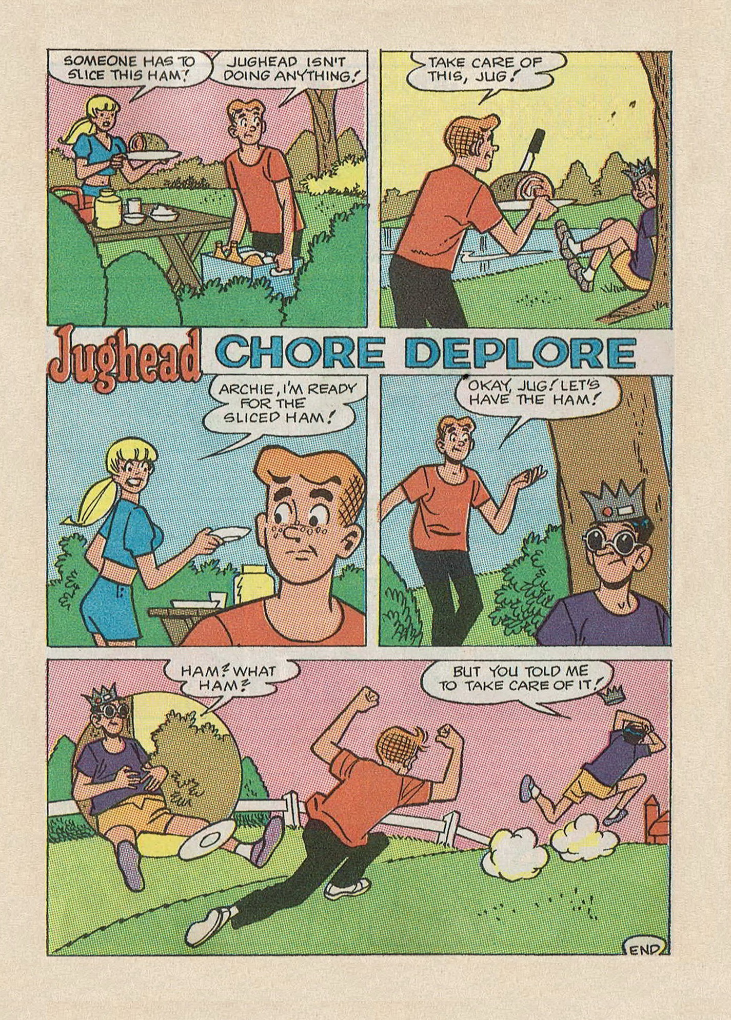 Read online Jughead Jones Comics Digest comic -  Issue #63 - 67