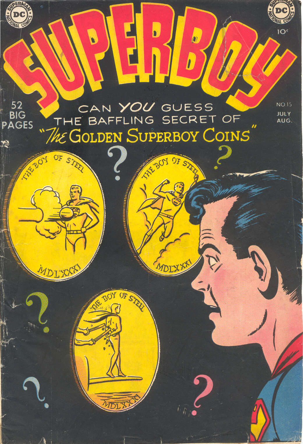 Read online Superboy (1949) comic -  Issue #15 - 1