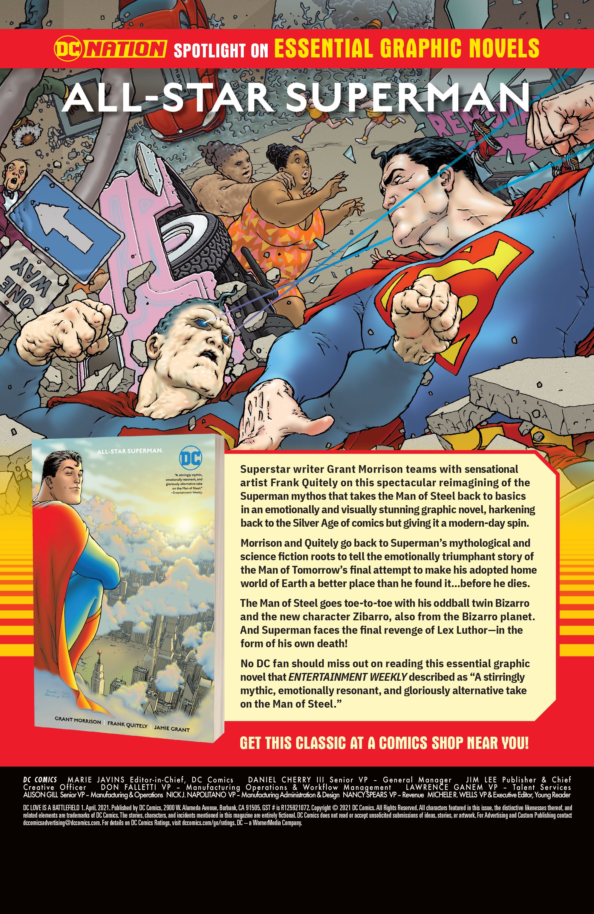 Read online DC Love Is A Battlefield comic -  Issue # Full - 85