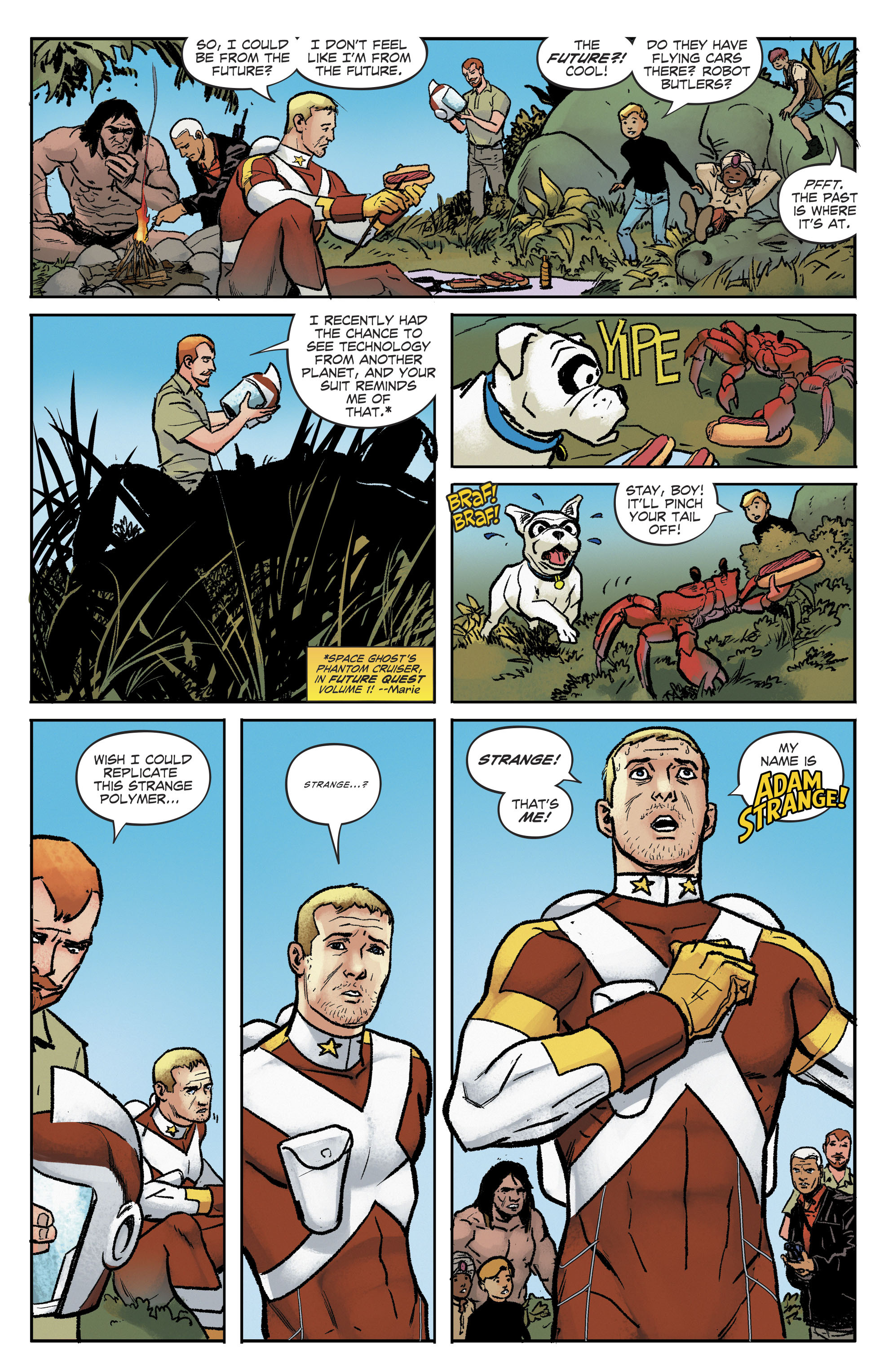 Read online Adam Strange/Future Quest Special comic -  Issue # Full - 9
