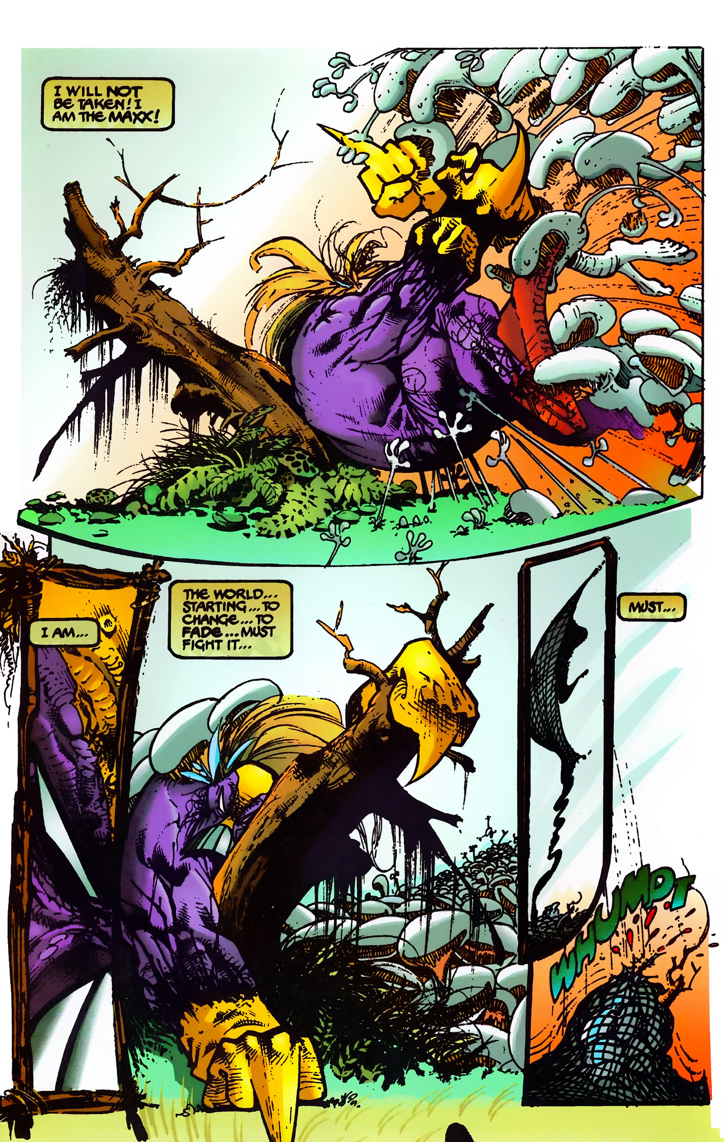 Read Online The Maxx 1993 Comic Issue 3